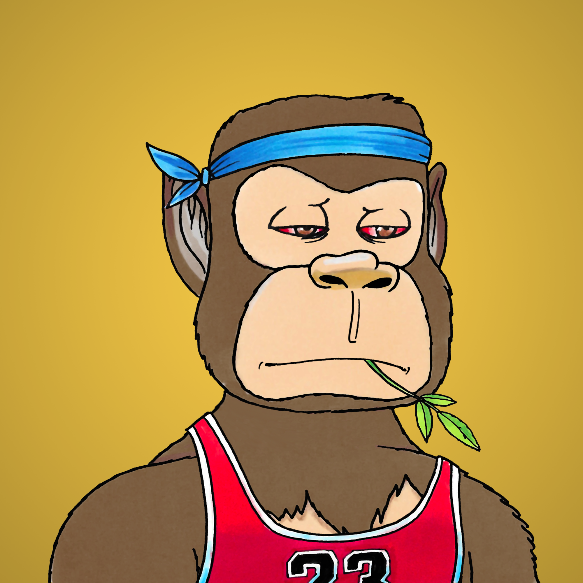 George Trosley - Jungle Freaks - Jungle Freak 9898 - NFT # 9898