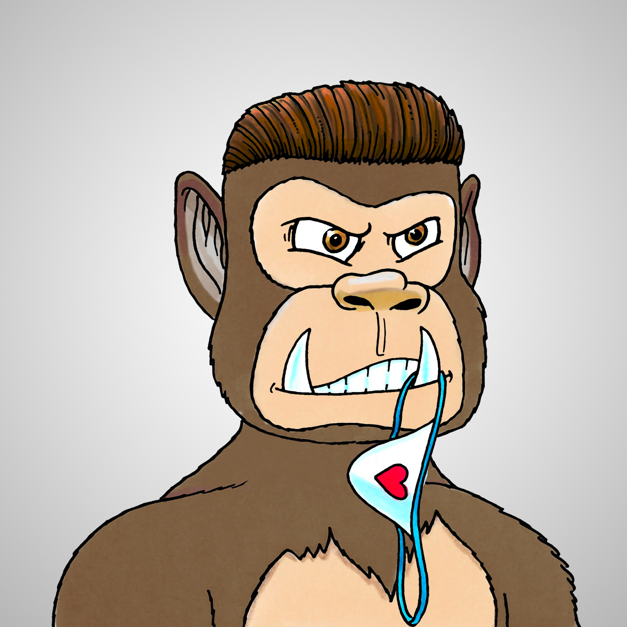 George Trosley - Jungle Freaks - Jungle Freak 99 - NFT # 99