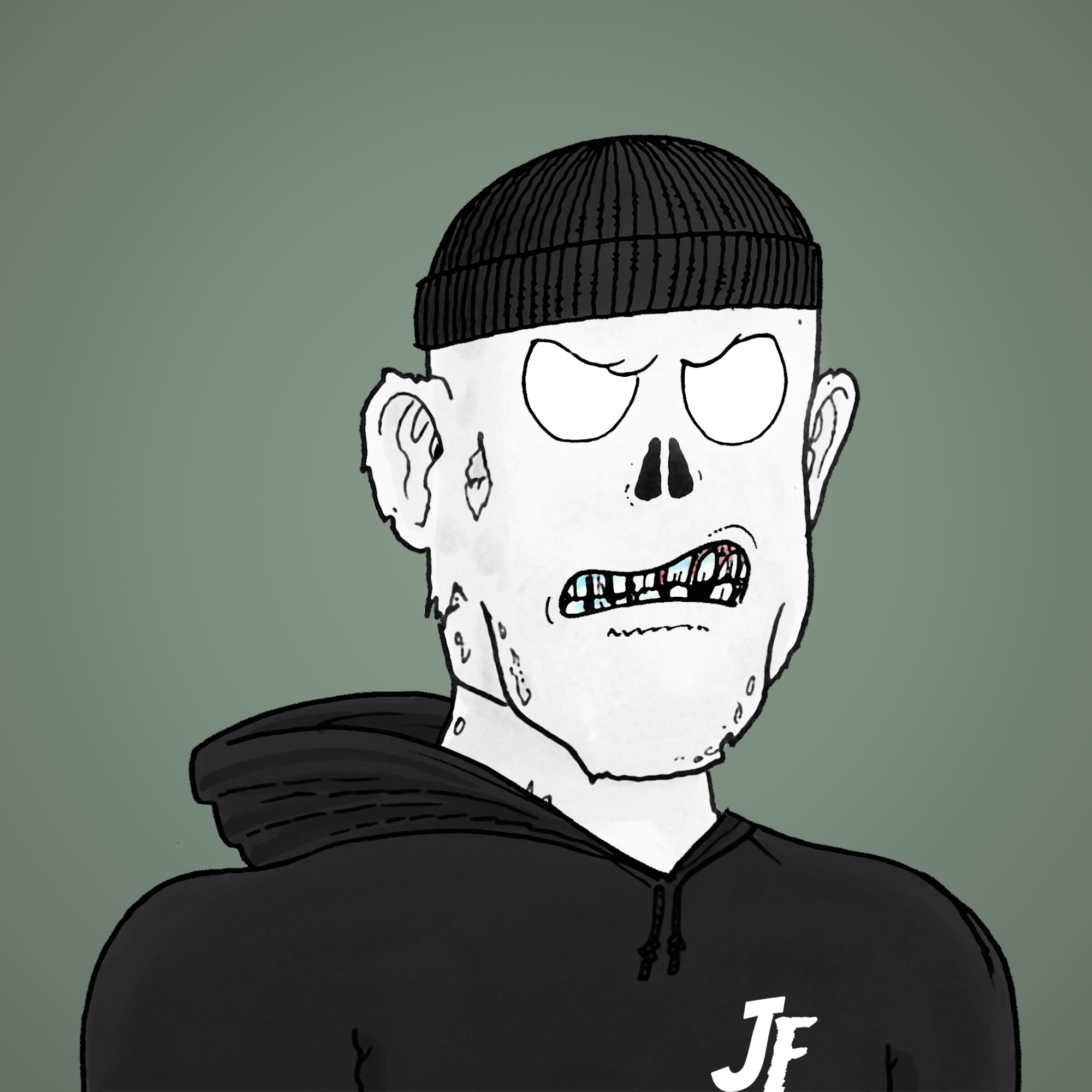 George Trosley - Jungle Freaks - Jungle Freak 9906 - NFT # 9906