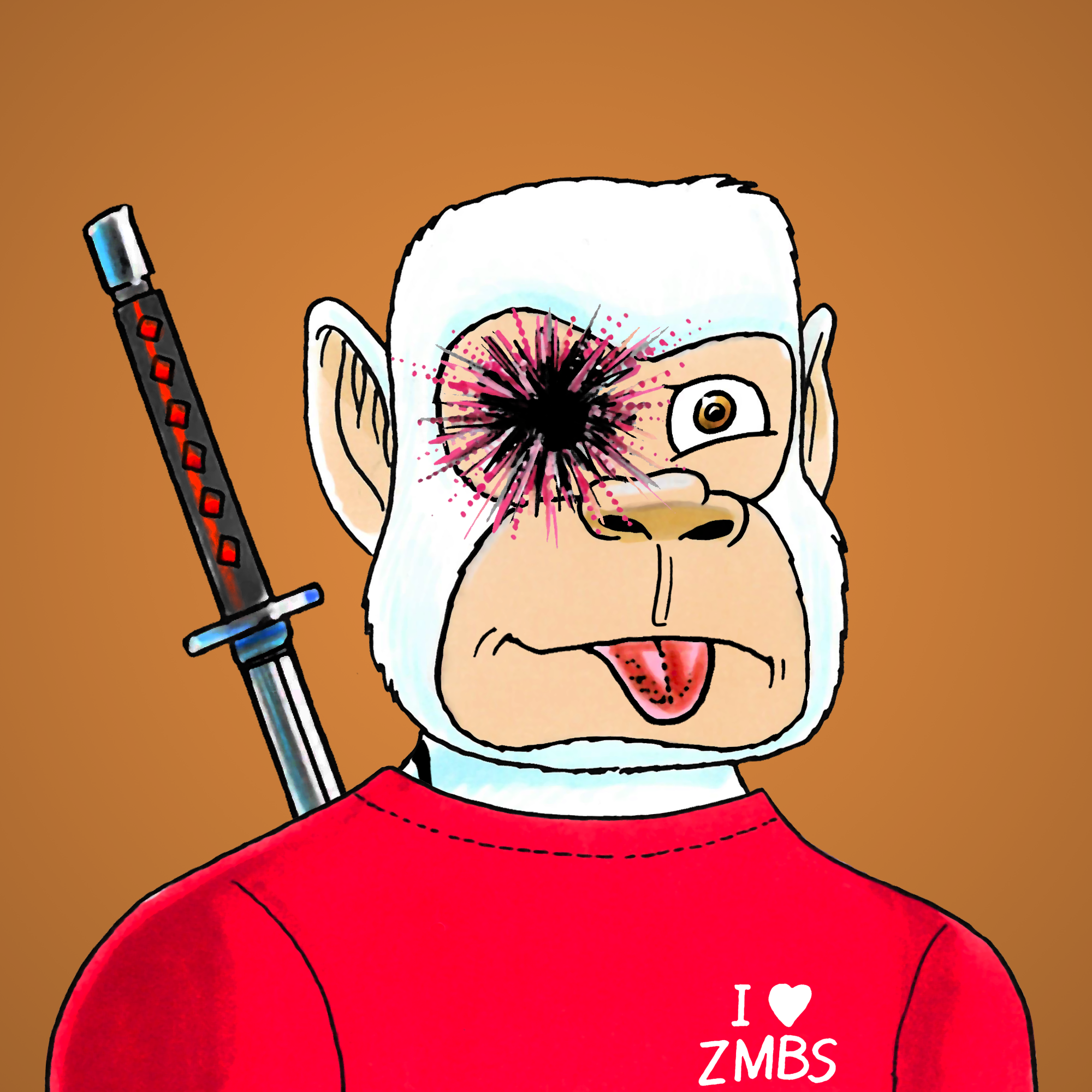 George Trosley - Jungle Freaks - Jungle Freak 9910 - NFT # 9910