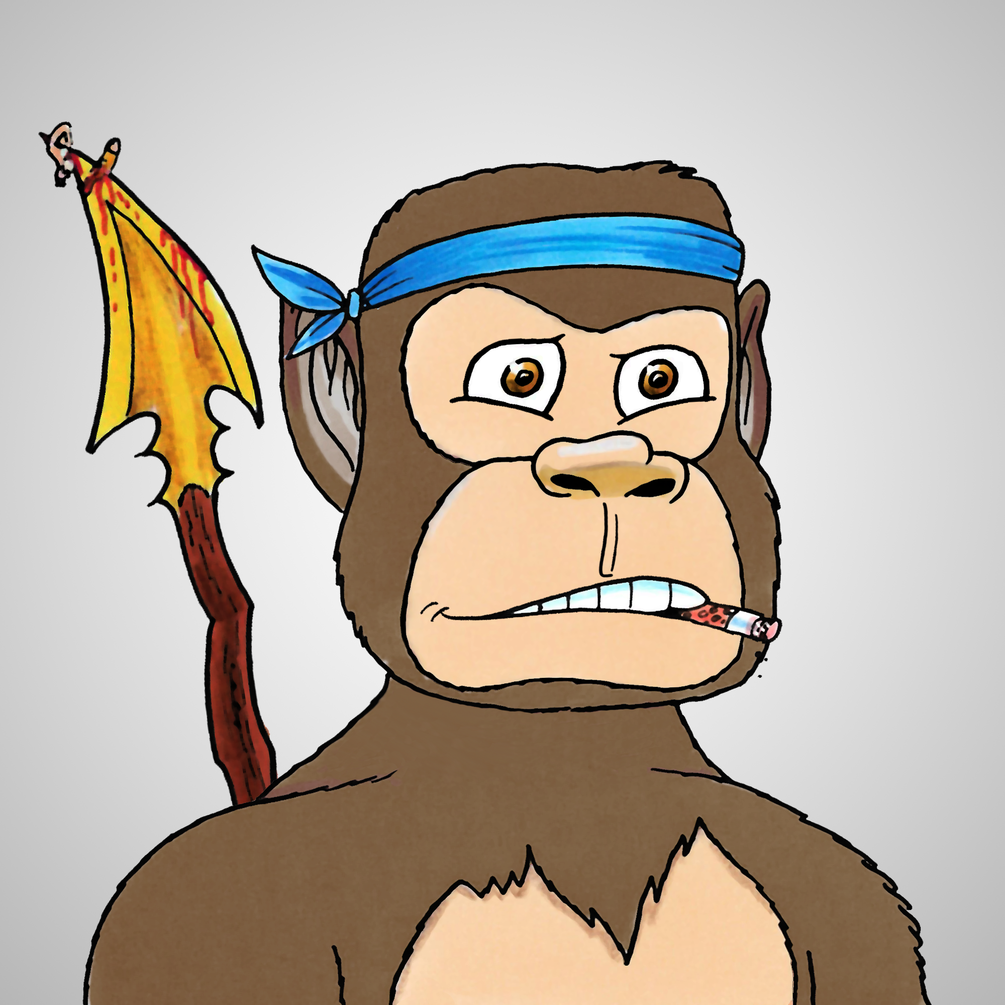 George Trosley - Jungle Freaks - Jungle Freak 9911 - NFT # 9911