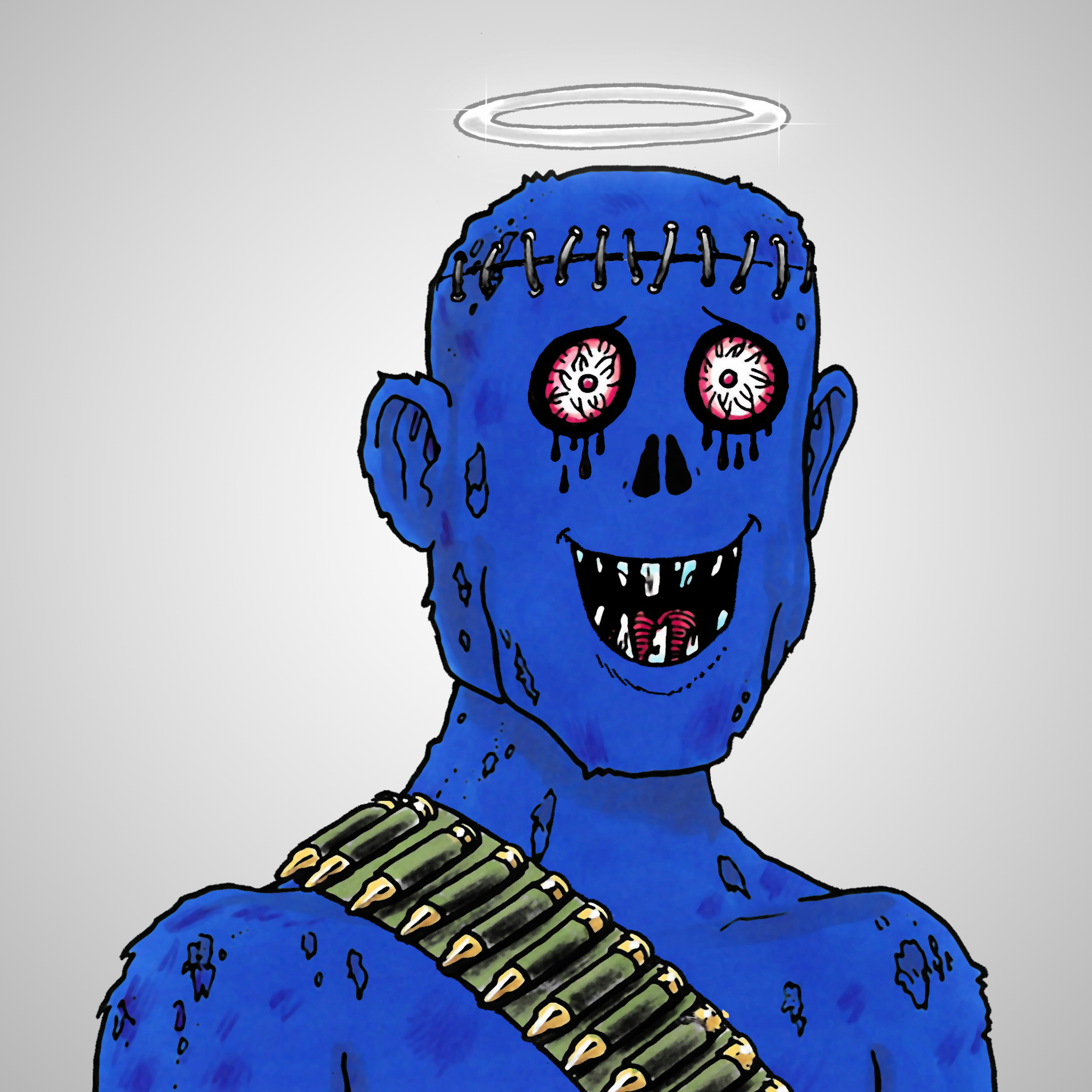 George Trosley - Jungle Freaks - Jungle Freak 9915 - NFT # 9915