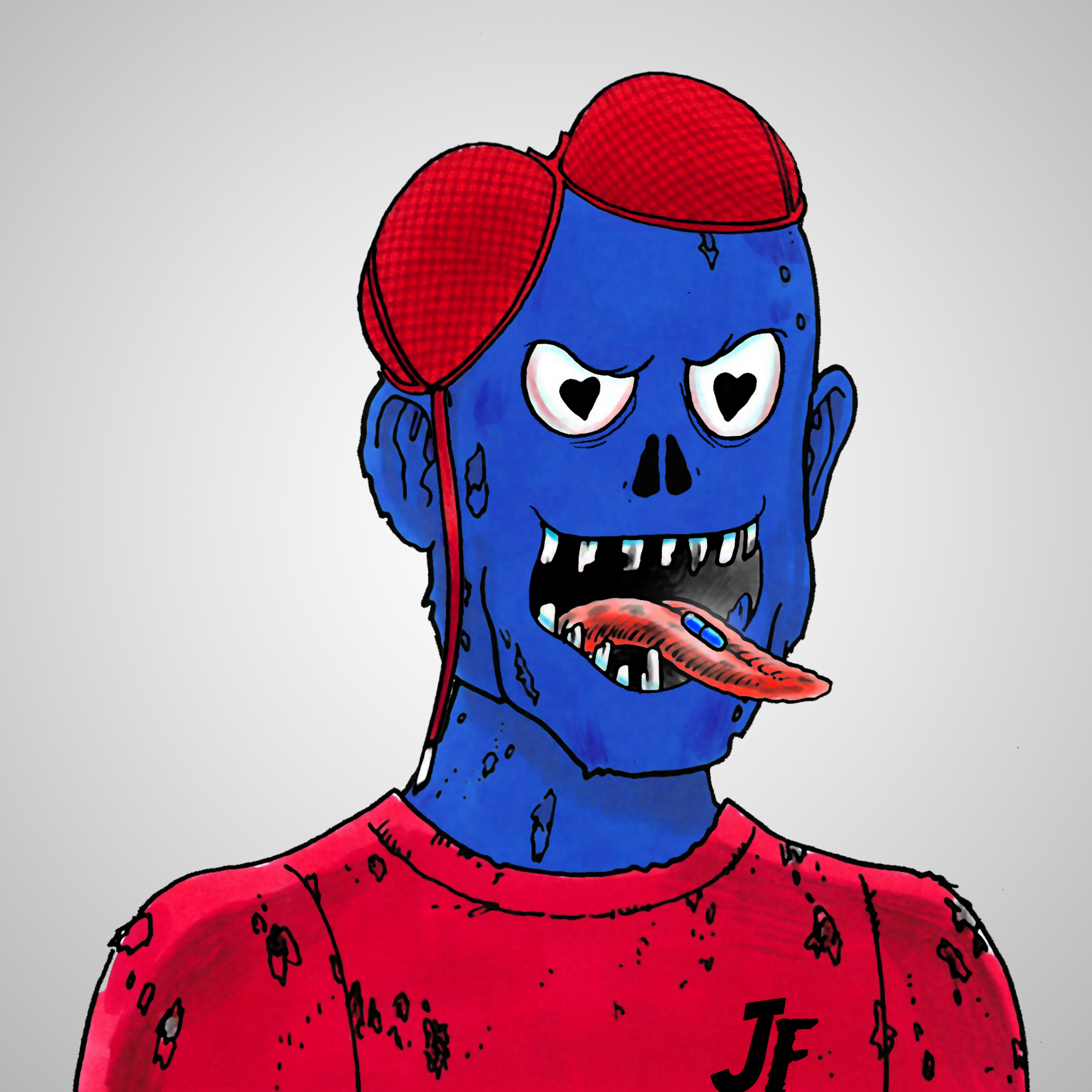 George Trosley - Jungle Freaks - Jungle Freak 9919 - NFT # 9919