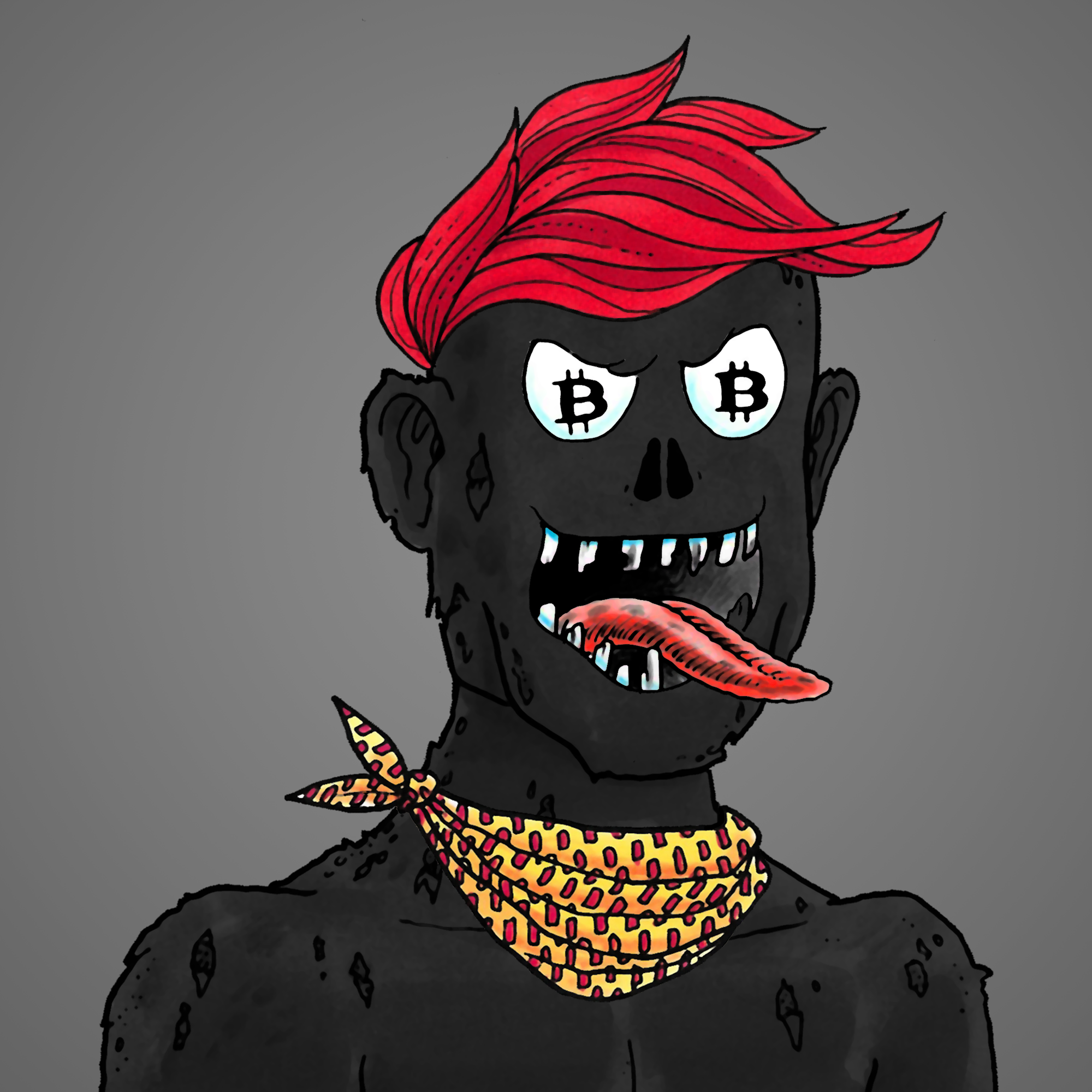 George Trosley - Jungle Freaks - Jungle Freak 992 - NFT # 992