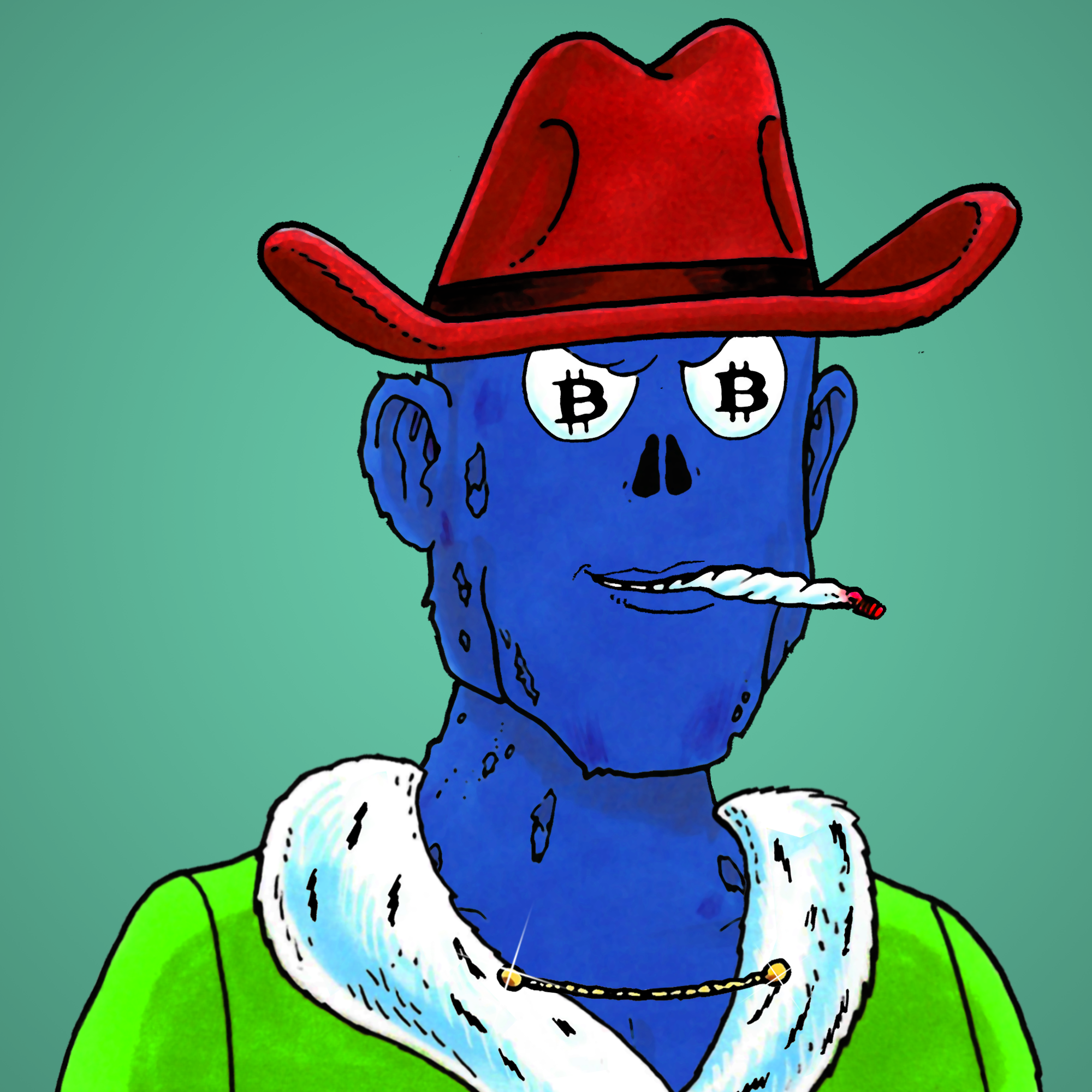 George Trosley - Jungle Freaks - Jungle Freak 9924 - NFT # 9924