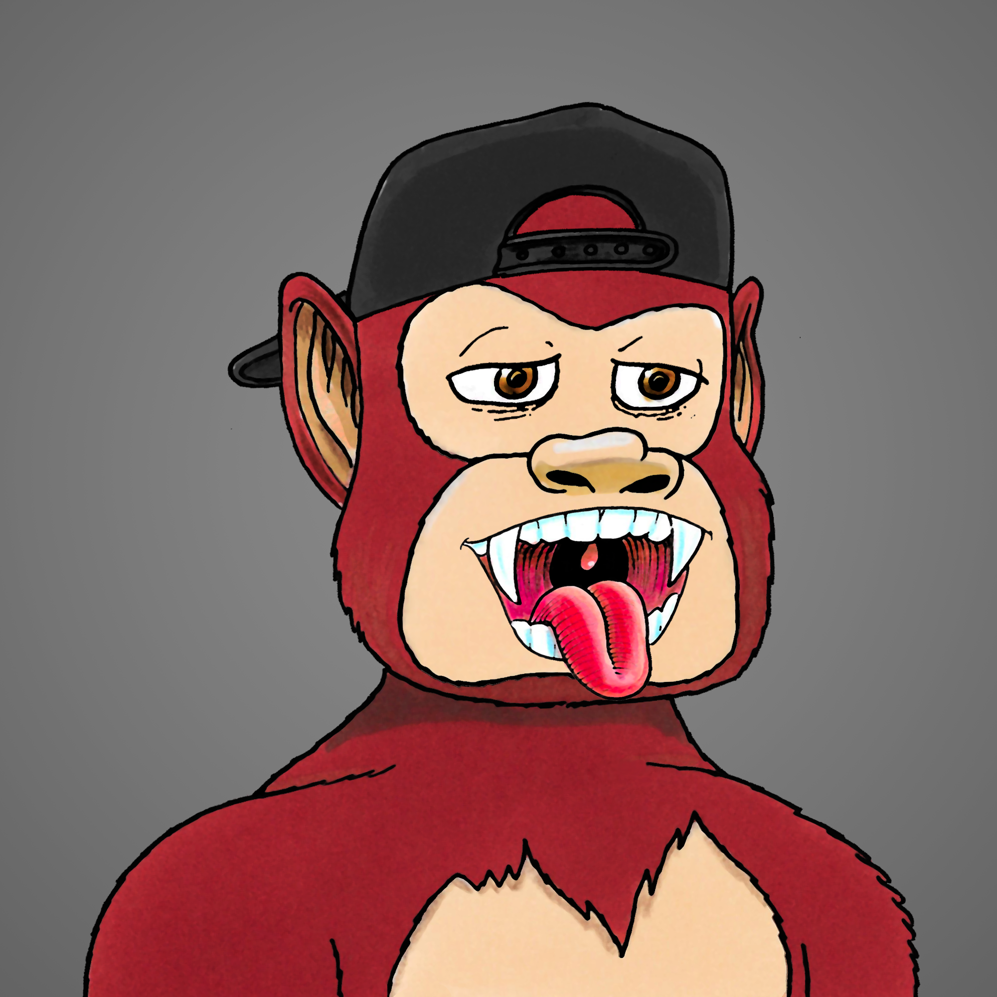 George Trosley - Jungle Freaks - Jungle Freak 9930 - NFT # 9930