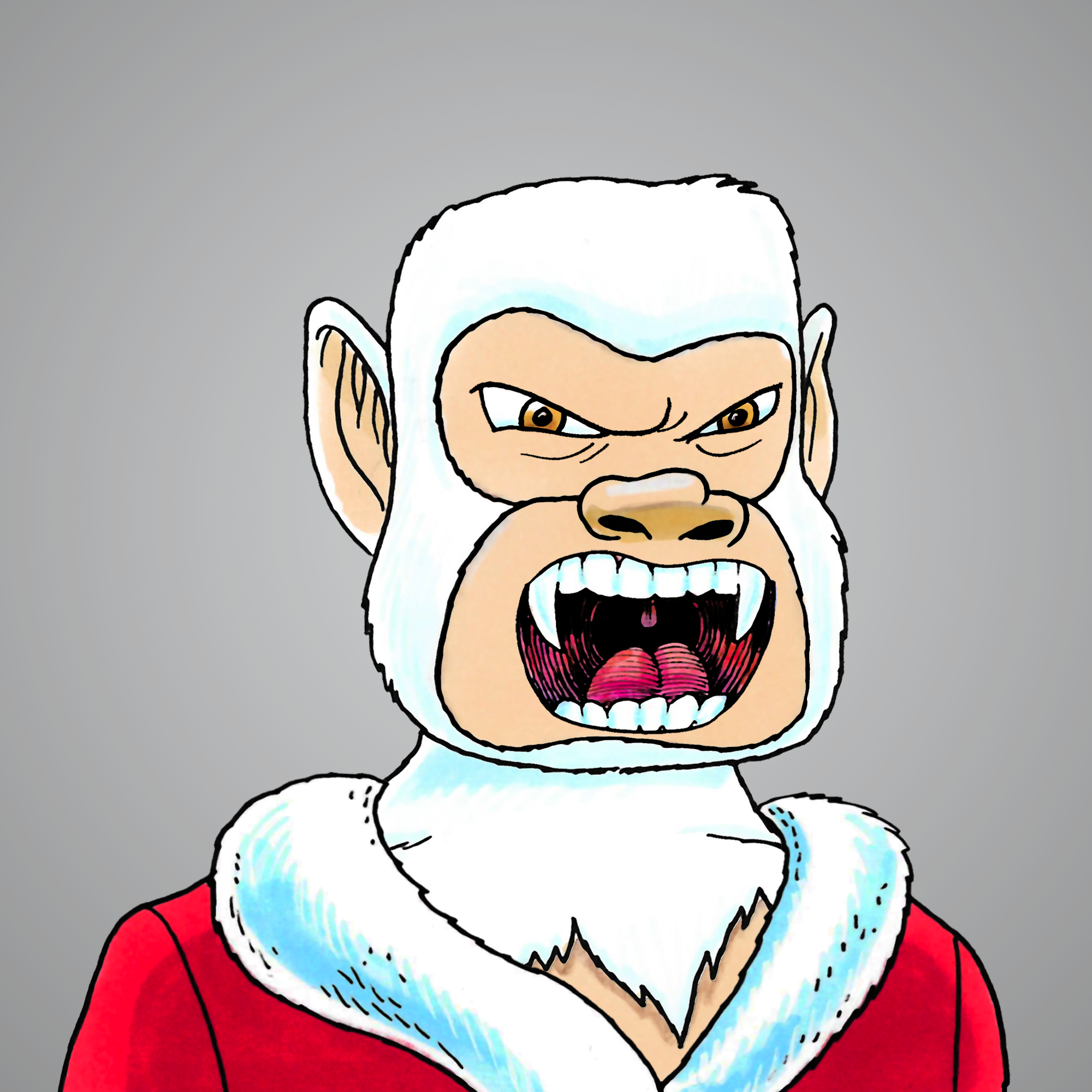 George Trosley - Jungle Freaks - Jungle Freak 9933 - NFT # 9933