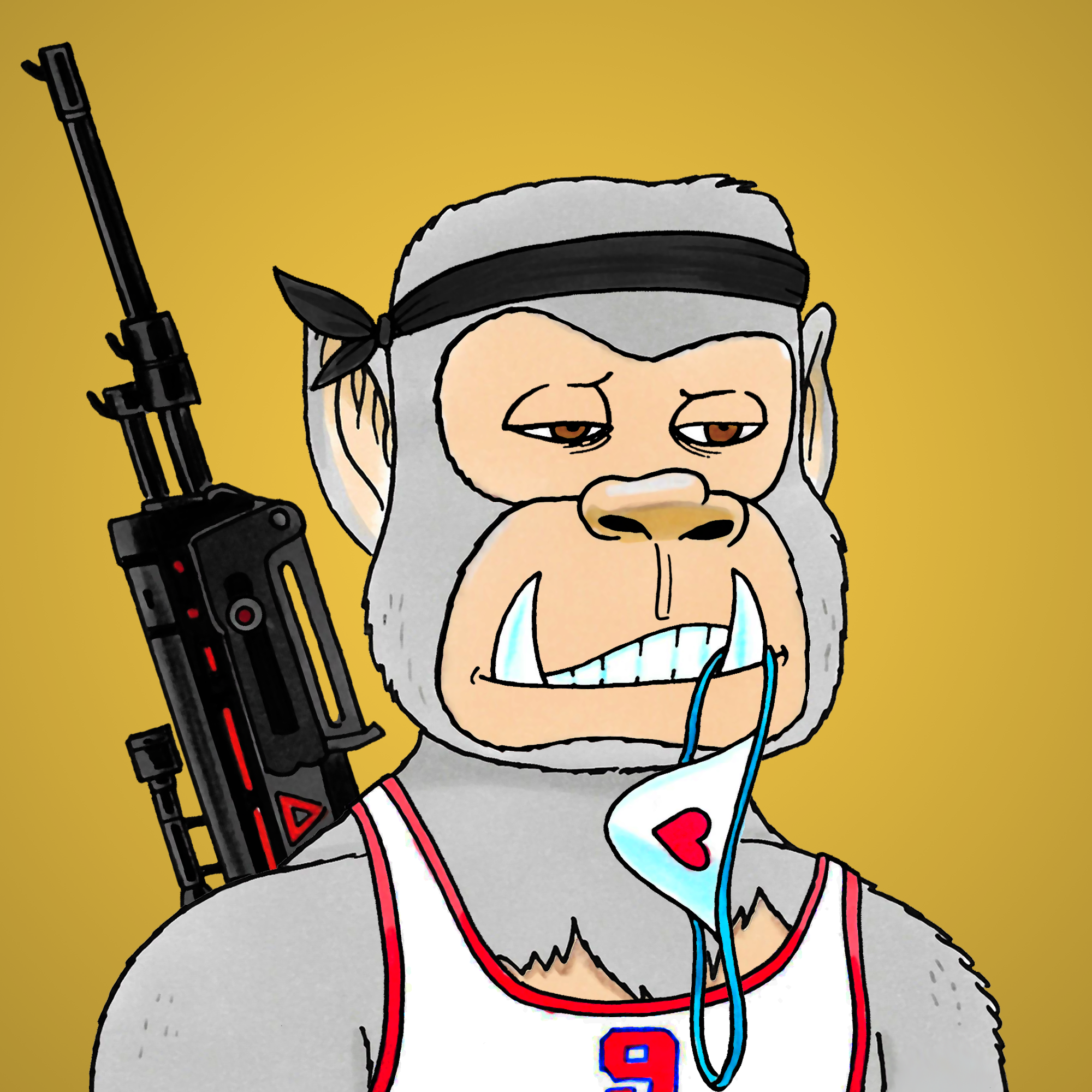 George Trosley - Jungle Freaks - Jungle Freak 9938 - NFT # 9938