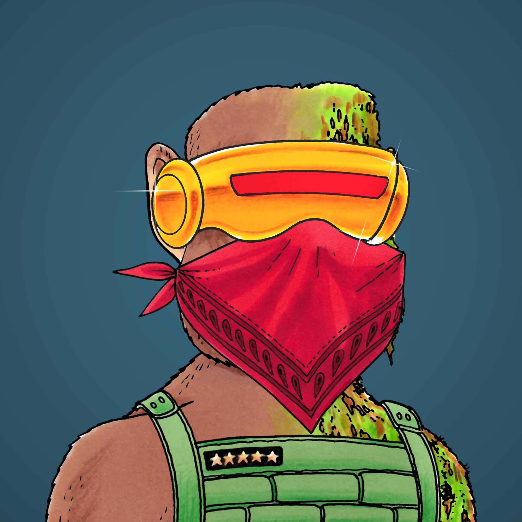 George Trosley - Jungle Freaks - Jungle Freak 9941 - NFT # 9941