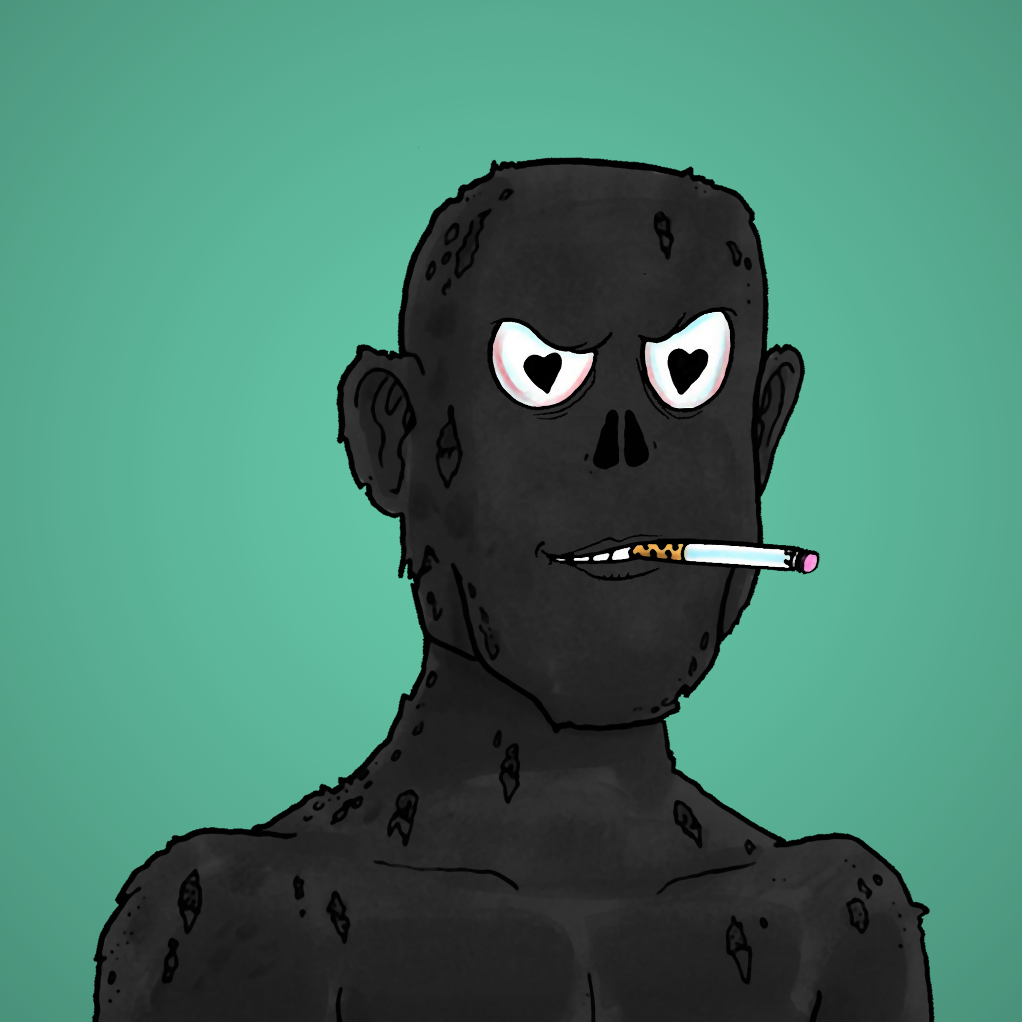 George Trosley - Jungle Freaks - Jungle Freak 9944 - NFT # 9944