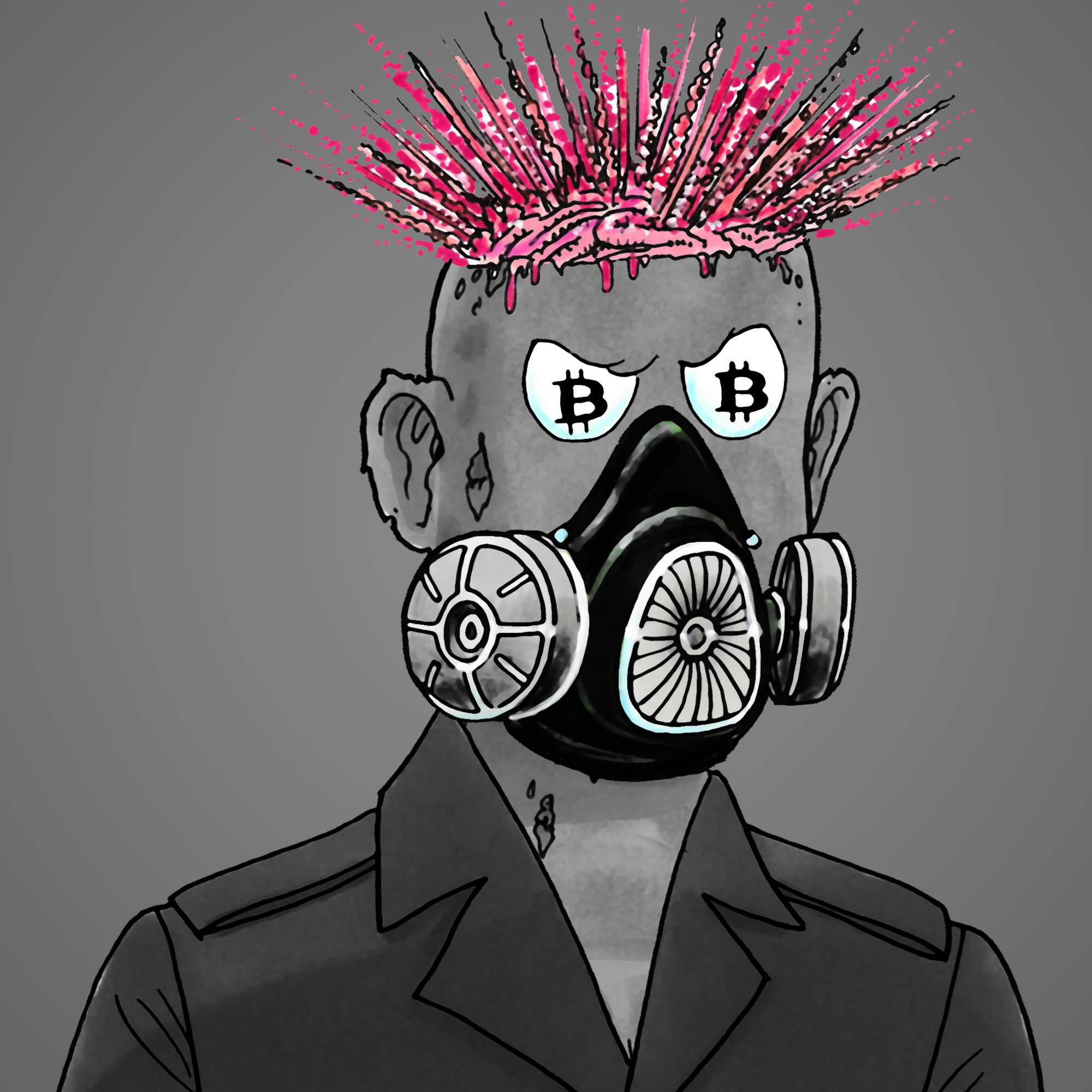 George Trosley - Jungle Freaks - Jungle Freak 9945 - NFT # 9945