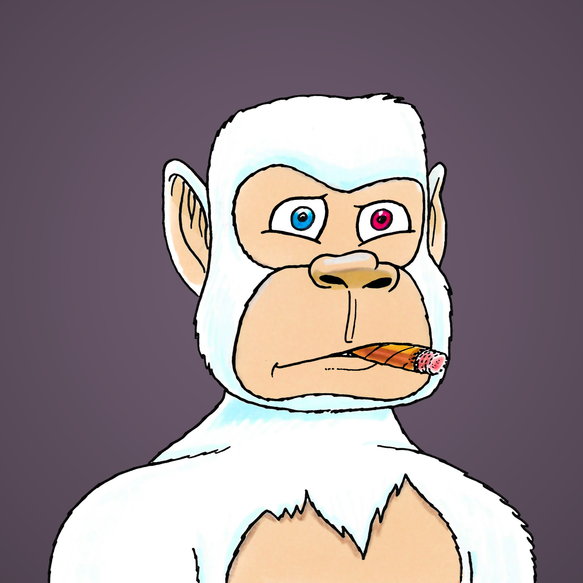 George Trosley - Jungle Freaks - Jungle Freak 9949 - NFT # 9949