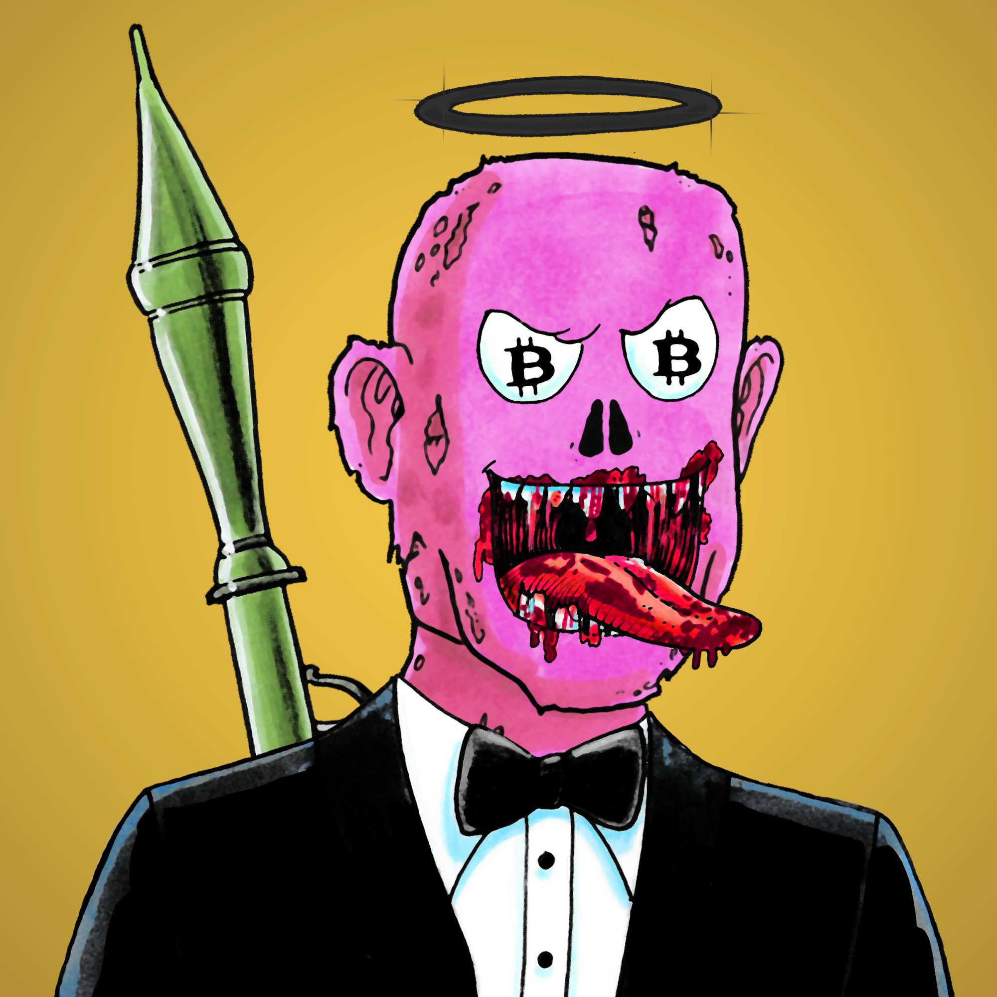 George Trosley - Jungle Freaks - Jungle Freak 995 - NFT # 995