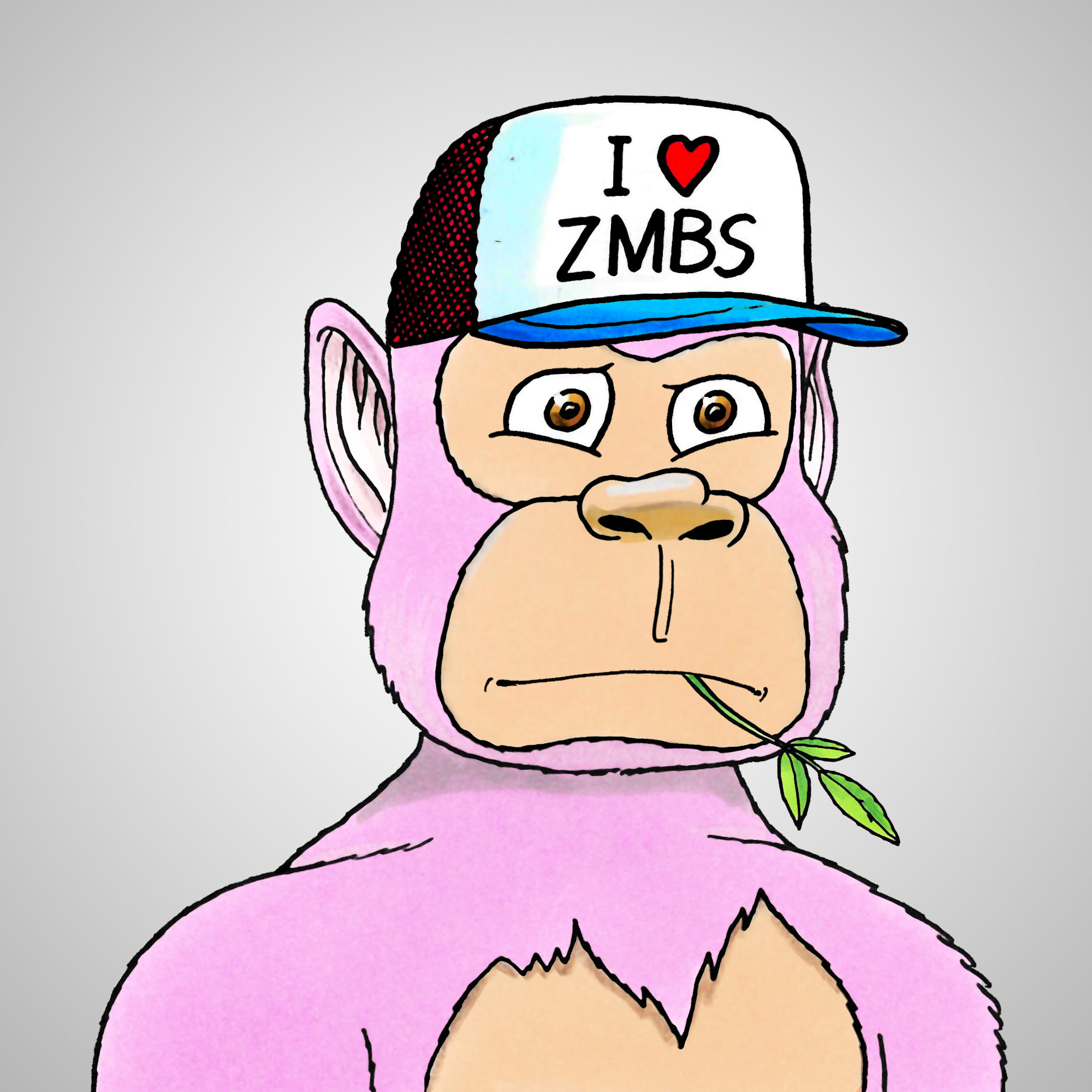 George Trosley - Jungle Freaks - Jungle Freak 9954 - NFT # 9954