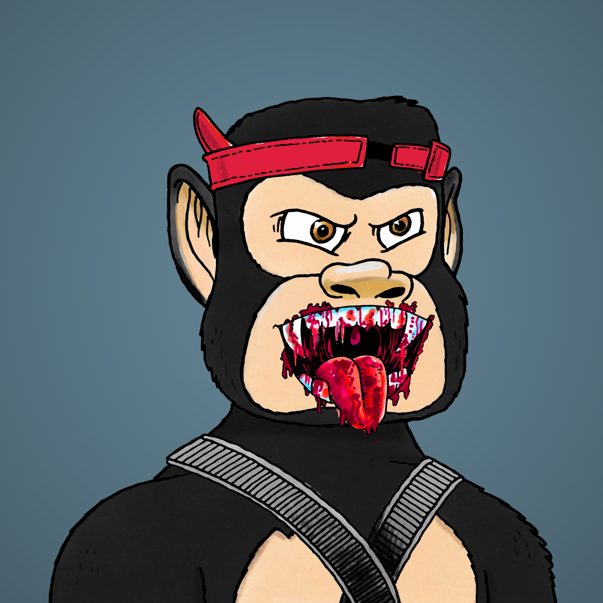 George Trosley - Jungle Freaks - Jungle Freak 9955 - NFT # 9955