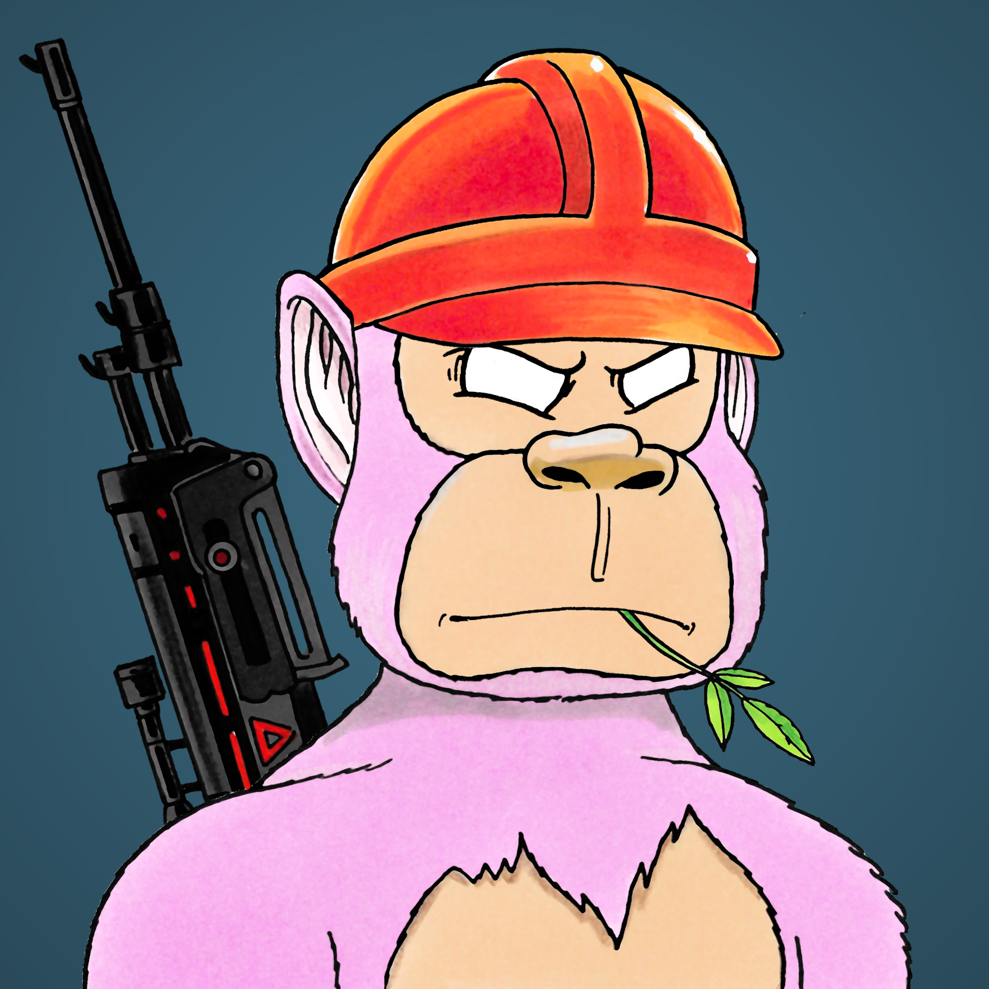 George Trosley - Jungle Freaks - Jungle Freak 996 - NFT # 996