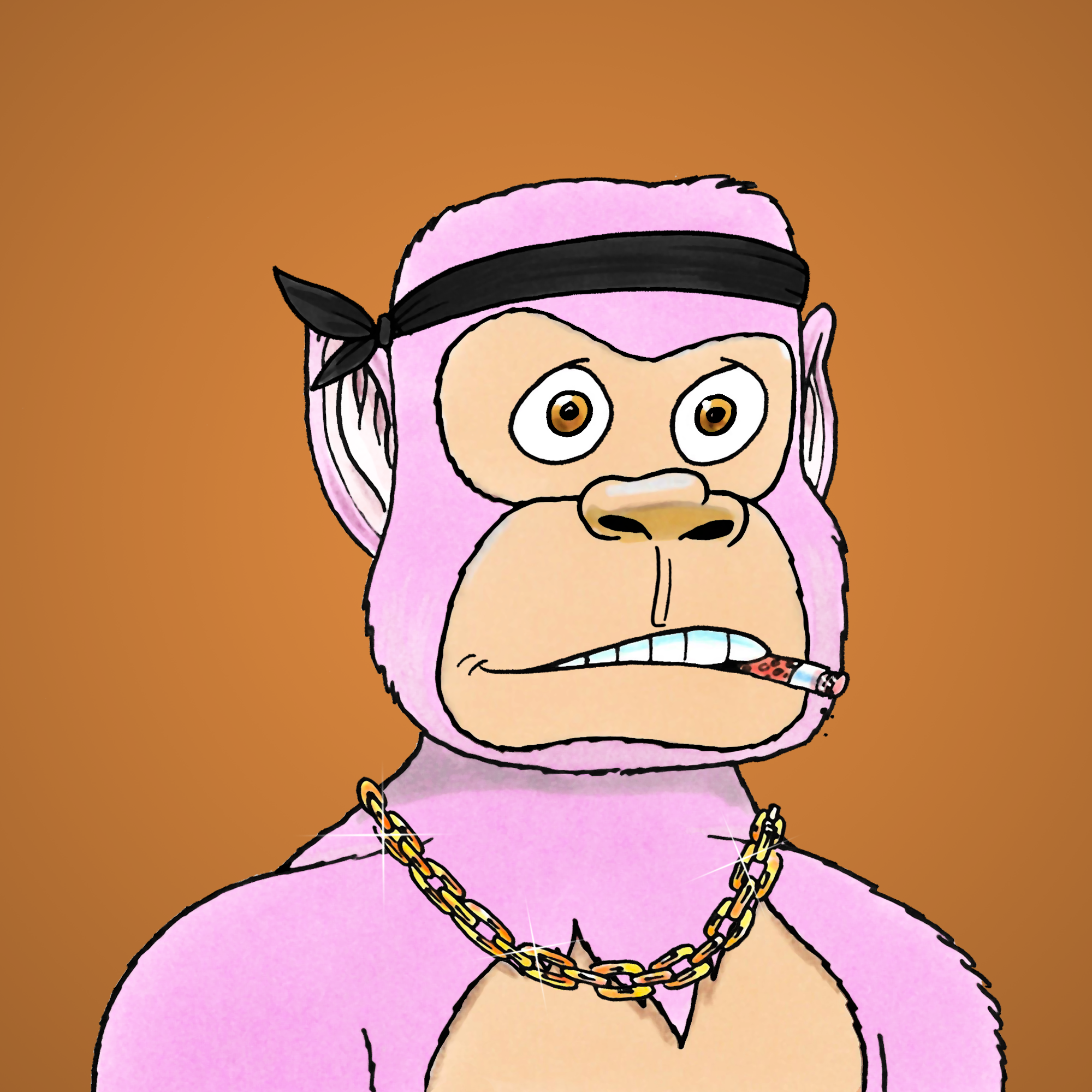 George Trosley - Jungle Freaks - Jungle Freak 9962 - NFT # 9962