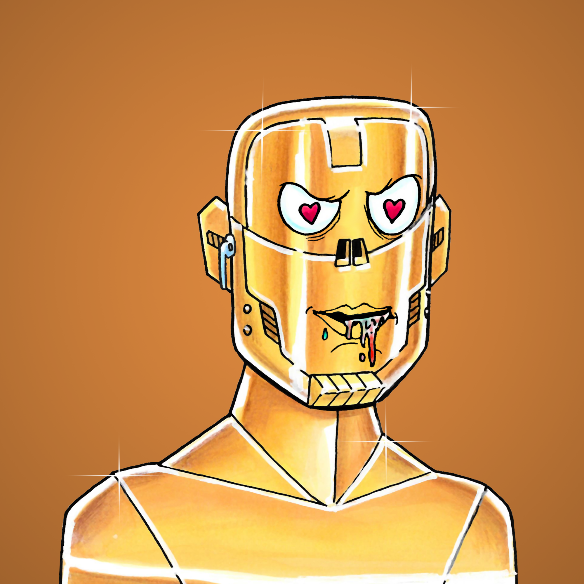 George Trosley - Jungle Freaks - Jungle Freak 9969 - NFT # 9969