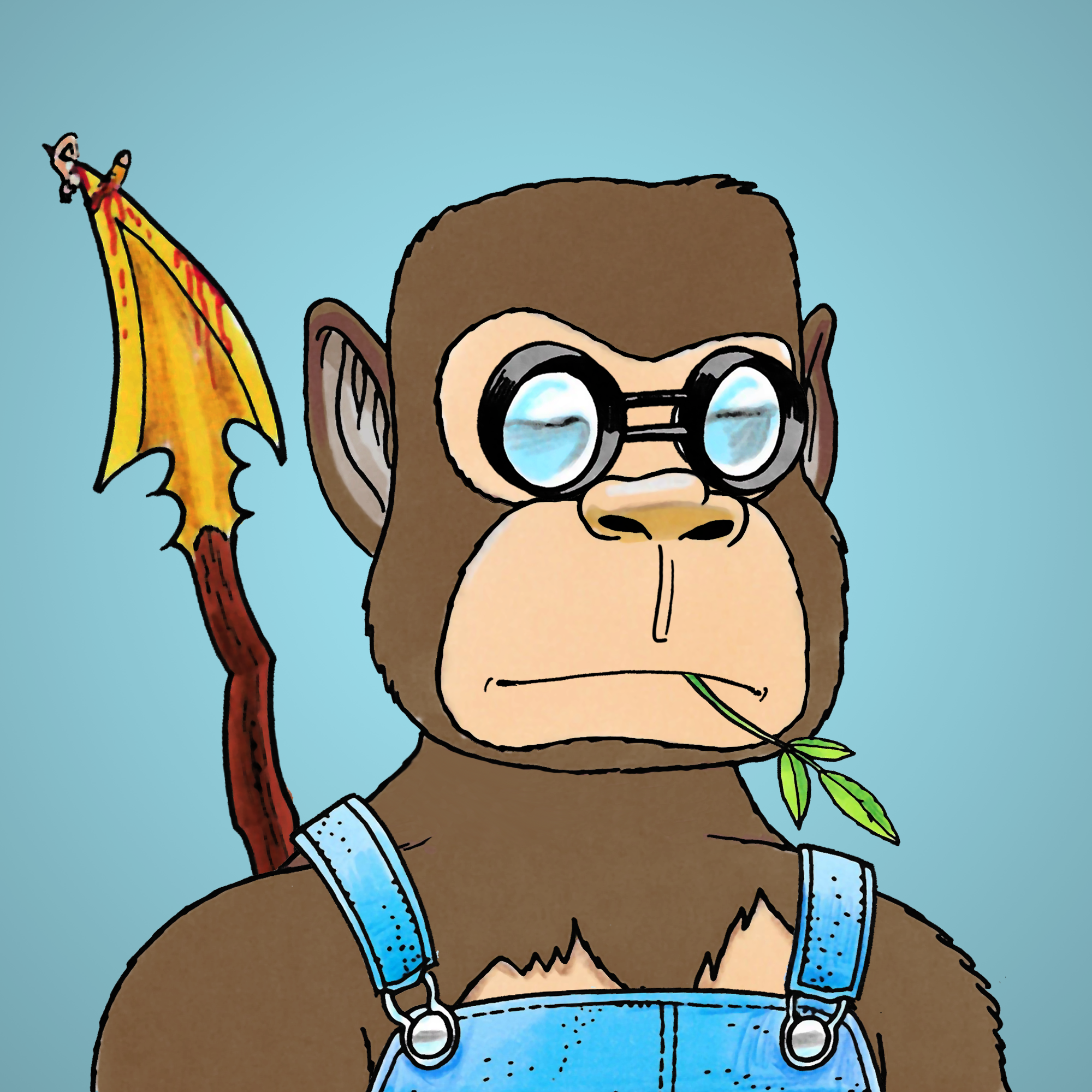 George Trosley - Jungle Freaks - Jungle Freak 9970 - NFT # 9970