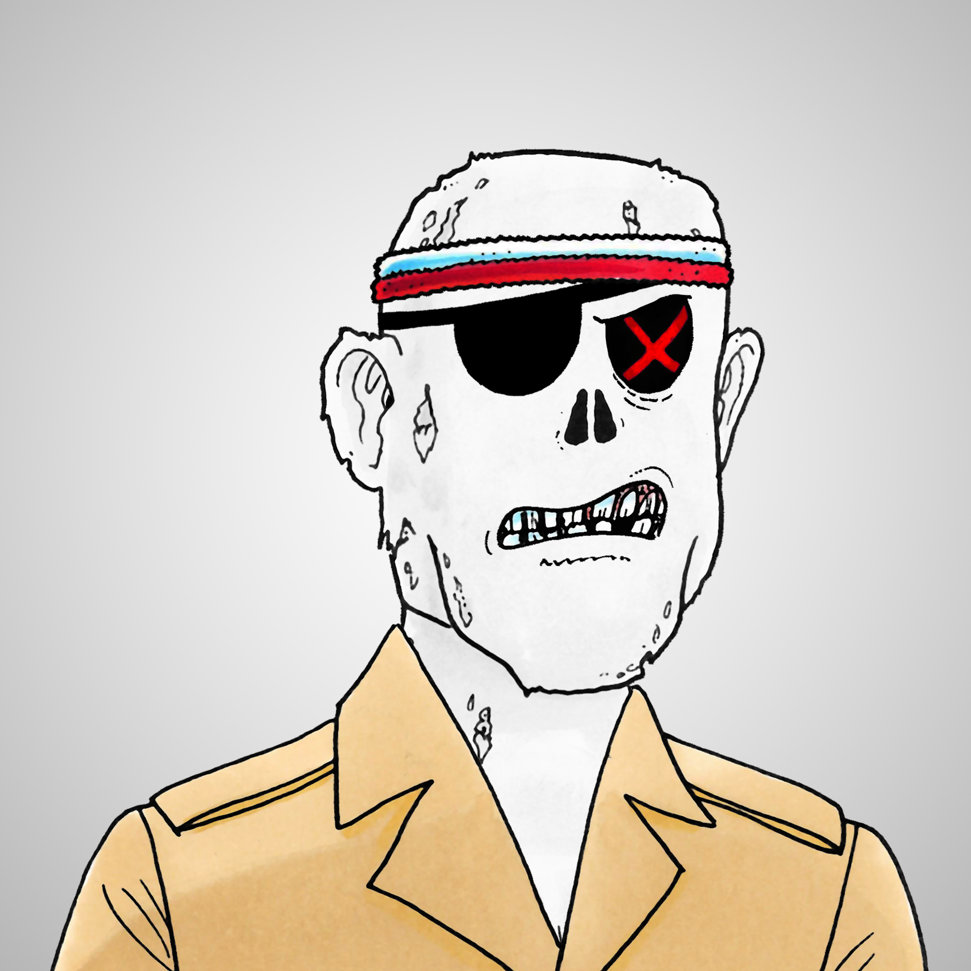 George Trosley - Jungle Freaks - Jungle Freak 9975 - NFT # 9975