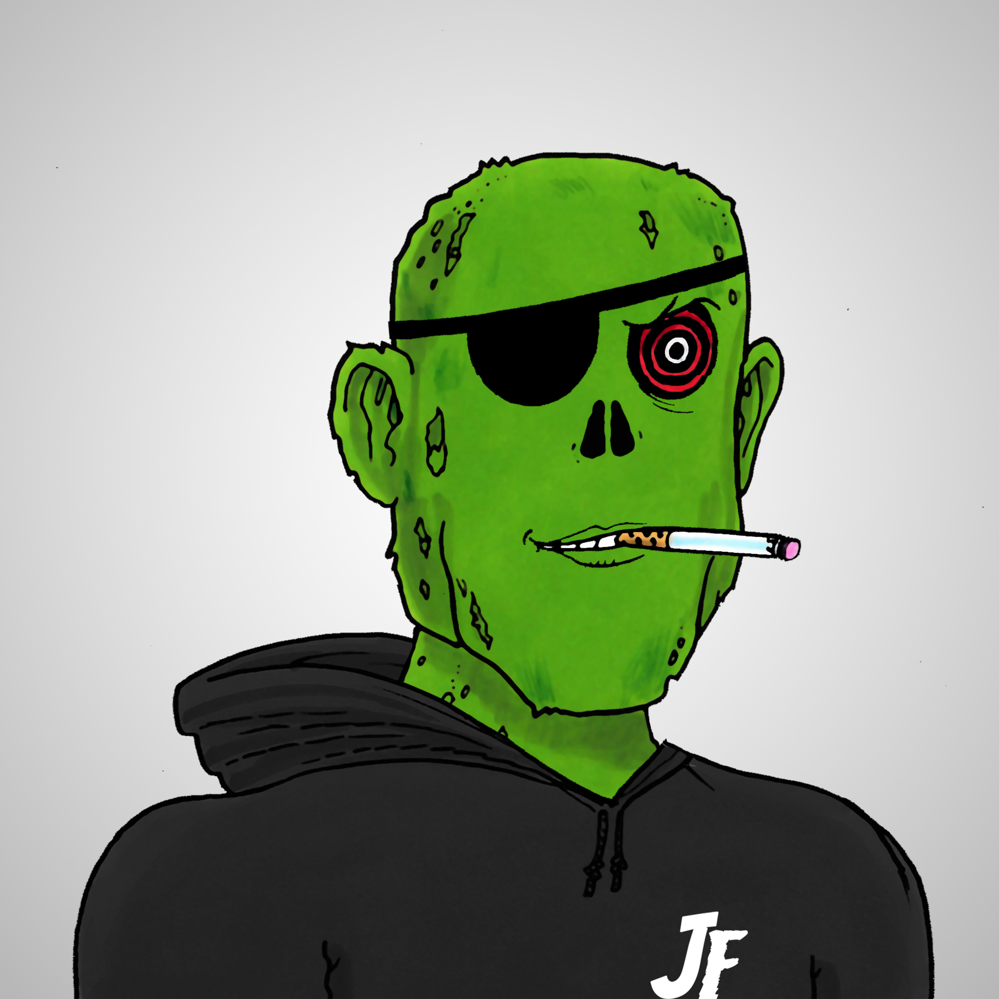 George Trosley - Jungle Freaks - Jungle Freak 9976 - NFT # 9976