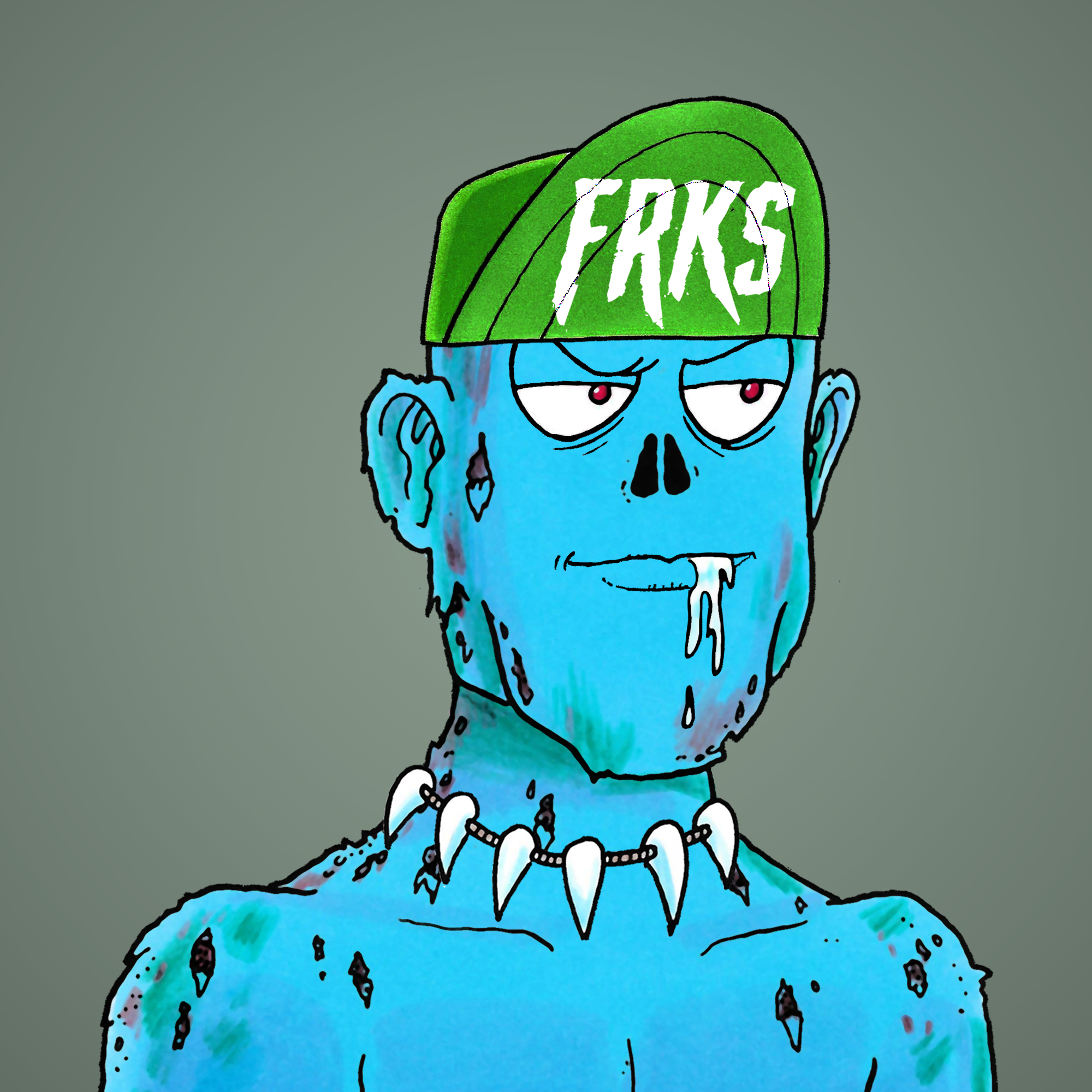 George Trosley - Jungle Freaks - Jungle Freak 9978 - NFT # 9978