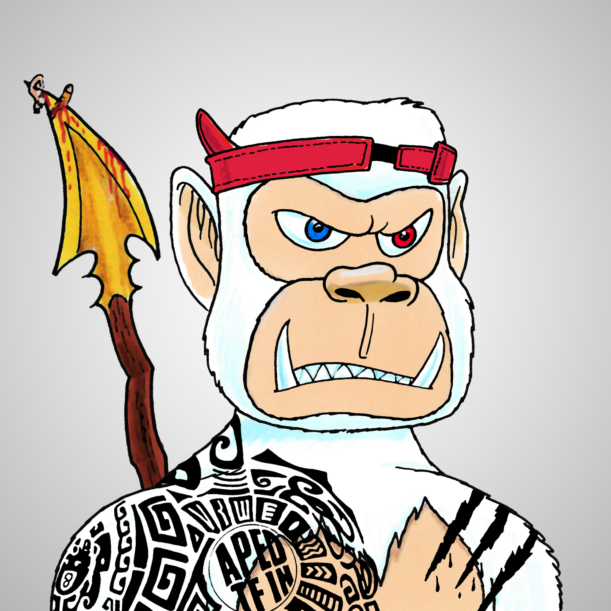 George Trosley - Jungle Freaks - Jungle Freak 9980 - NFT # 9980