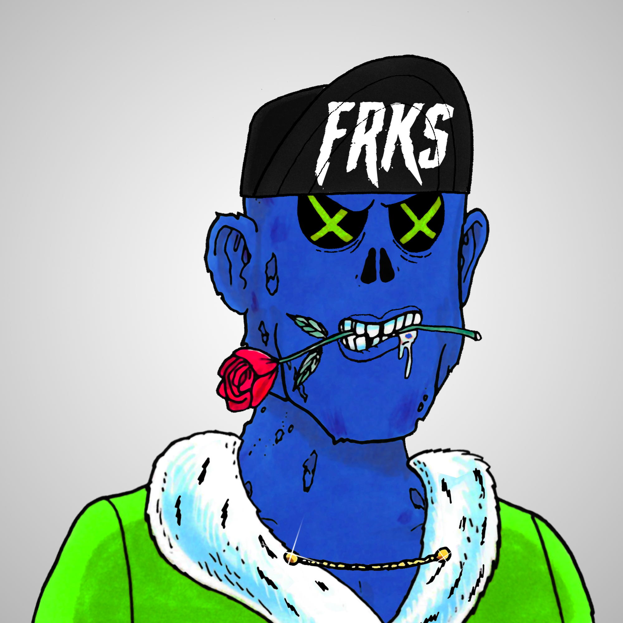 George Trosley - Jungle Freaks - Jungle Freak 9983 - NFT # 9983