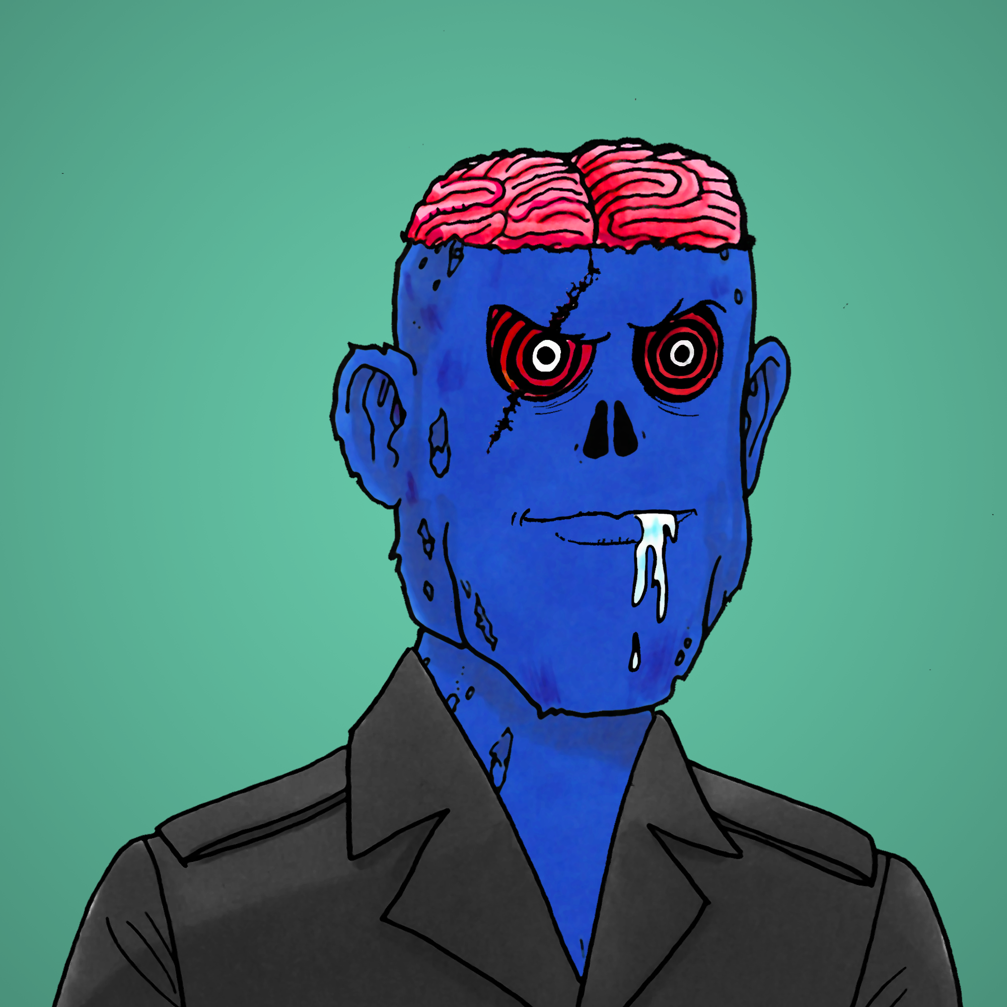 George Trosley - Jungle Freaks - Jungle Freak 9987 - NFT # 9987