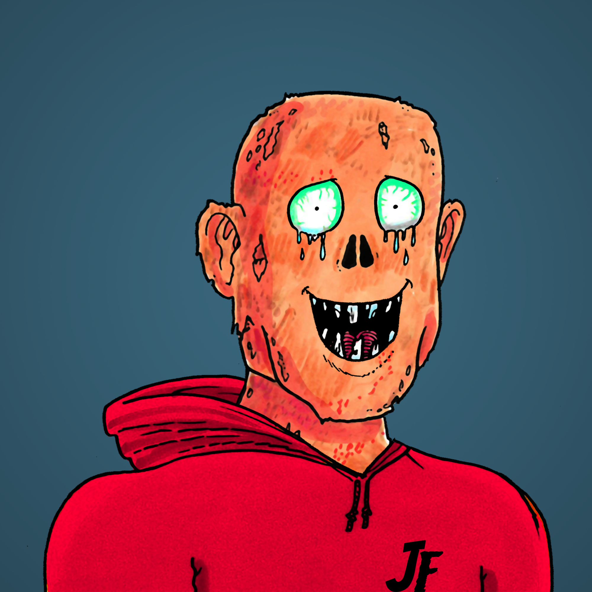 George Trosley - Jungle Freaks - Jungle Freak 9993 - NFT # 9993