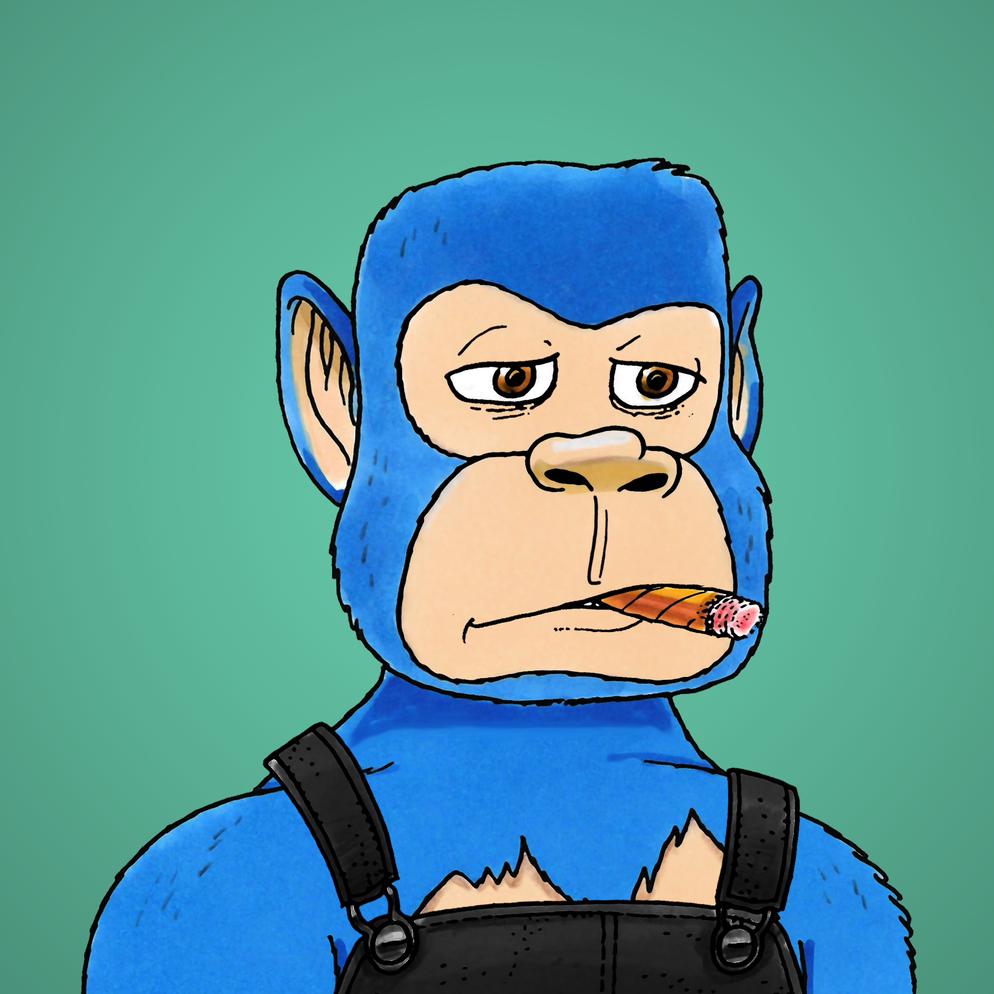 George Trosley - Jungle Freaks - Jungle Freak 9999 - NFT # 9999