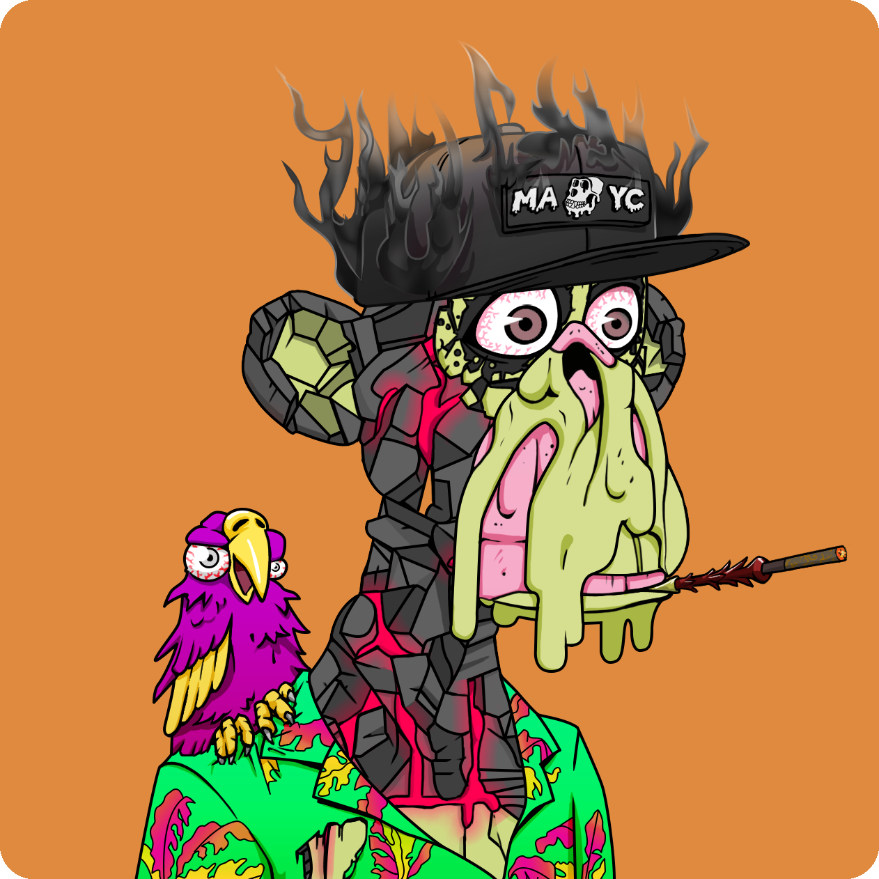 Yuga Labs - Mutant Ape Yacht Club - NFT # 8608