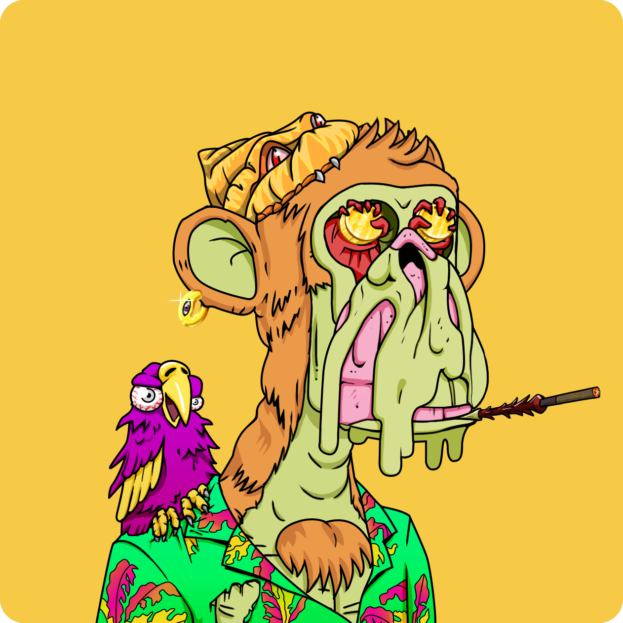 Yuga Labs - Mutant Ape Yacht Club - NFT # 642