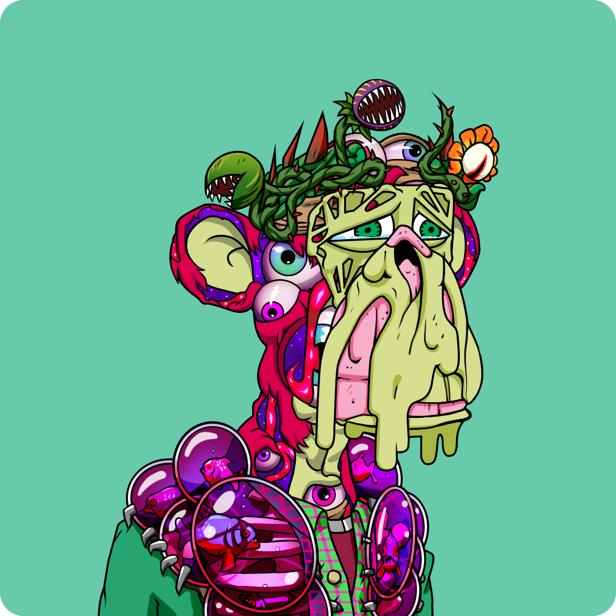 Yuga Labs - Mutant Ape Yacht Club - NFT # 5894