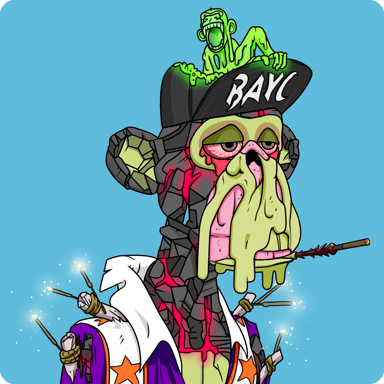 Yuga Labs - Mutant Ape Yacht Club - NFT # 3120