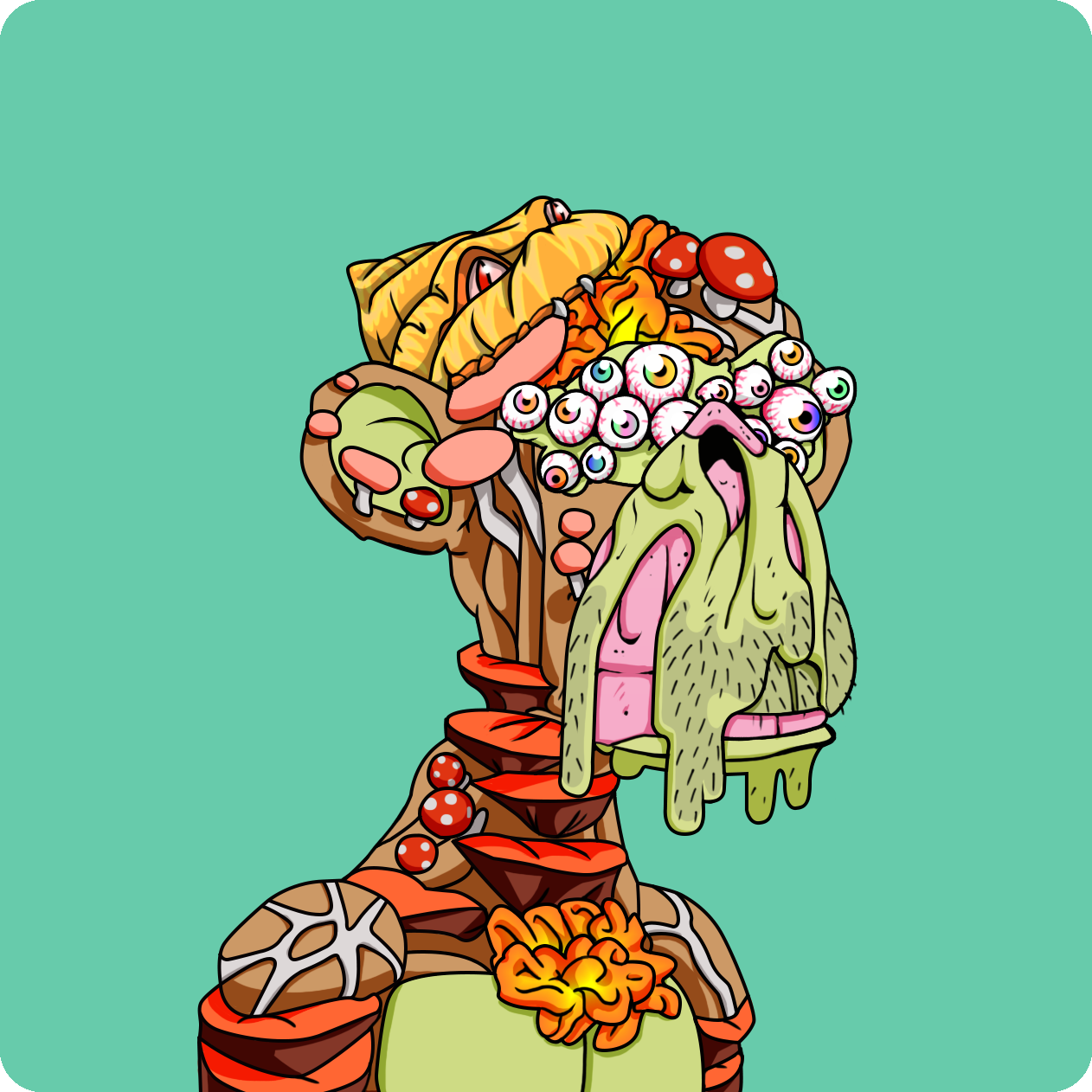 Yuga Labs - Mutant Ape Yacht Club - NFT # 2495