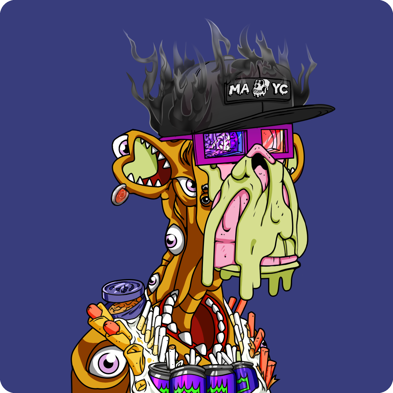 Yuga Labs - Mutant Ape Yacht Club - NFT # 3523