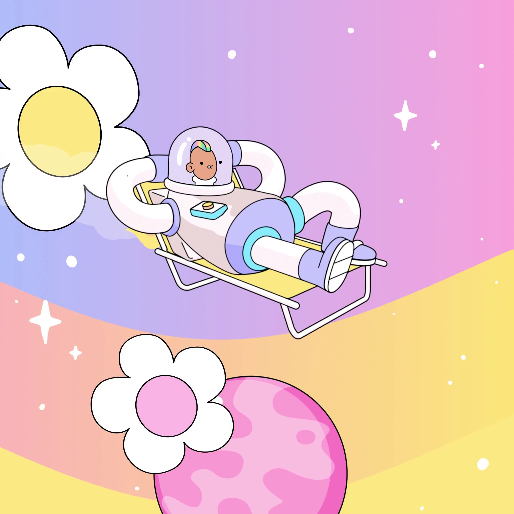 The Doodles Founders - Space Doodles - Space Doodle #9951 - NFT # 9951