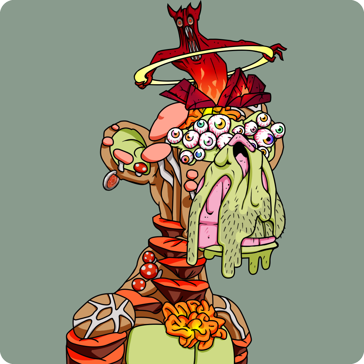 Yuga Labs - Mutant Ape Yacht Club - NFT # 19190