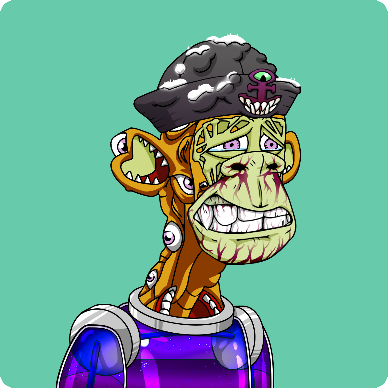 Yuga Labs - Mutant Ape Yacht Club - NFT # 9512