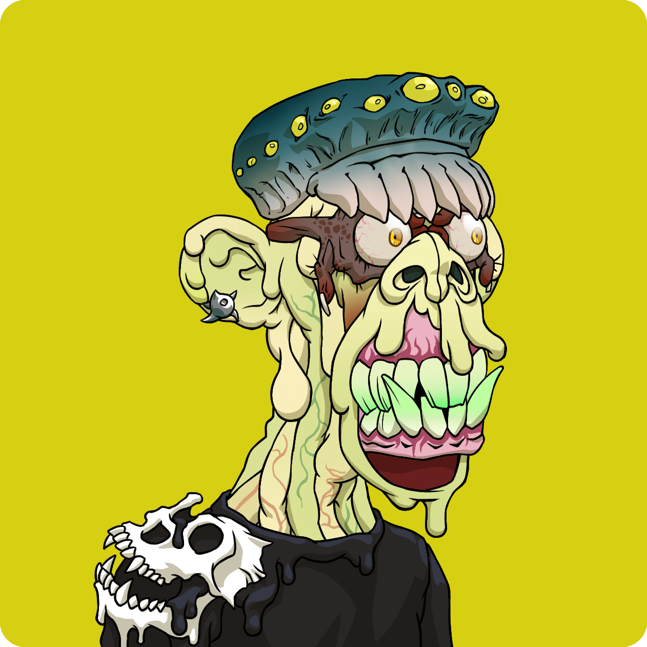 Yuga Labs - Mutant Ape Yacht Club - NFT # 1204