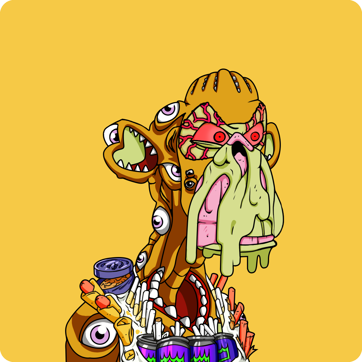 Yuga Labs - Mutant Ape Yacht Club - NFT # 5047