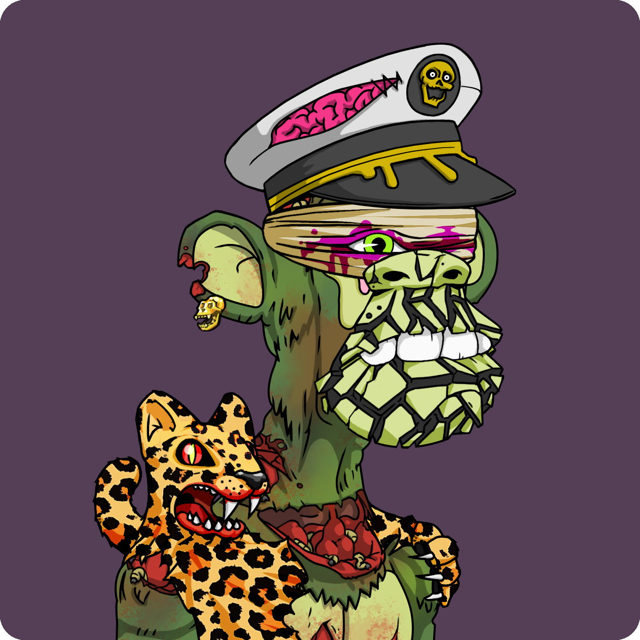 Yuga Labs - Mutant Ape Yacht Club - NFT # 9832