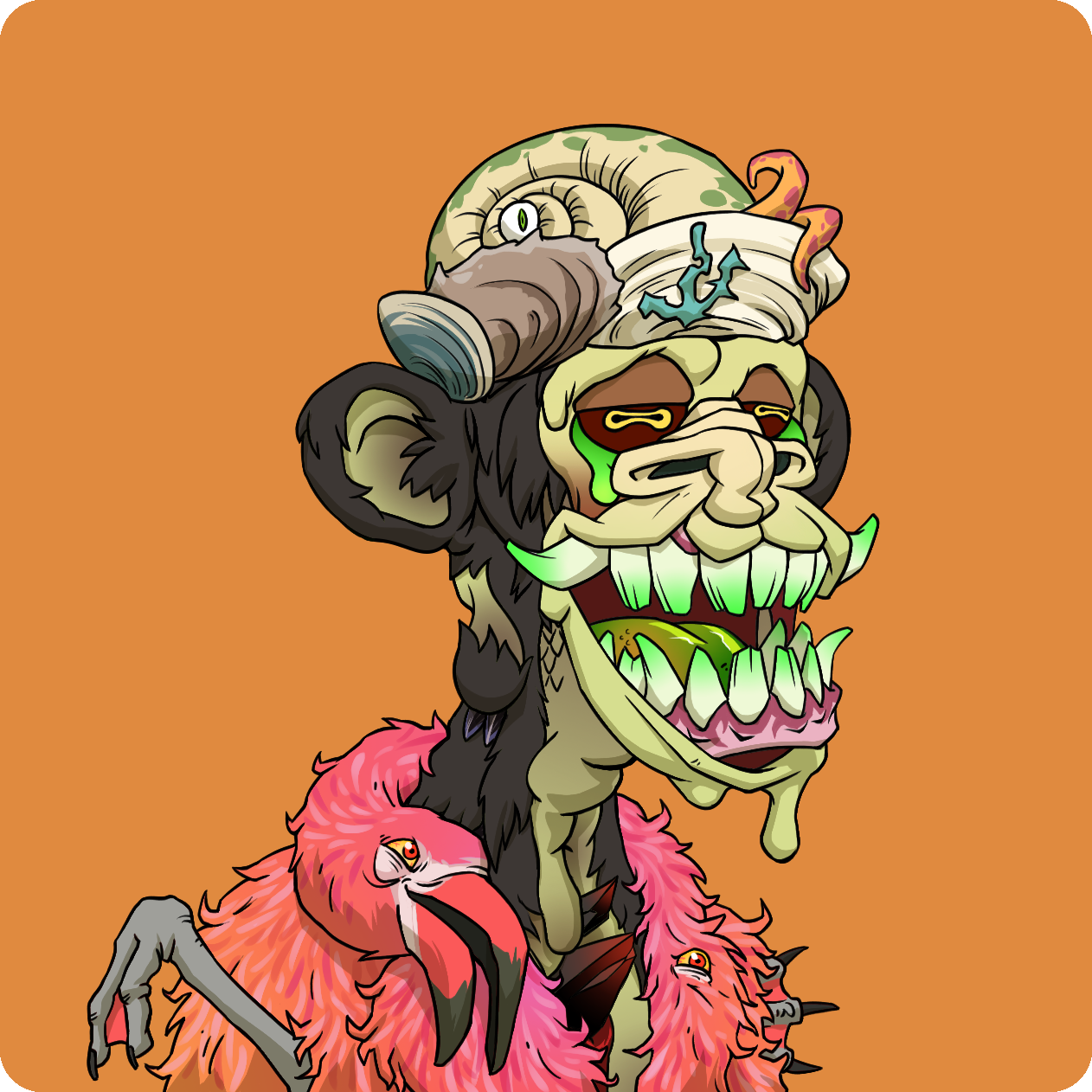 Yuga Labs - Mutant Ape Yacht Club - NFT # 786