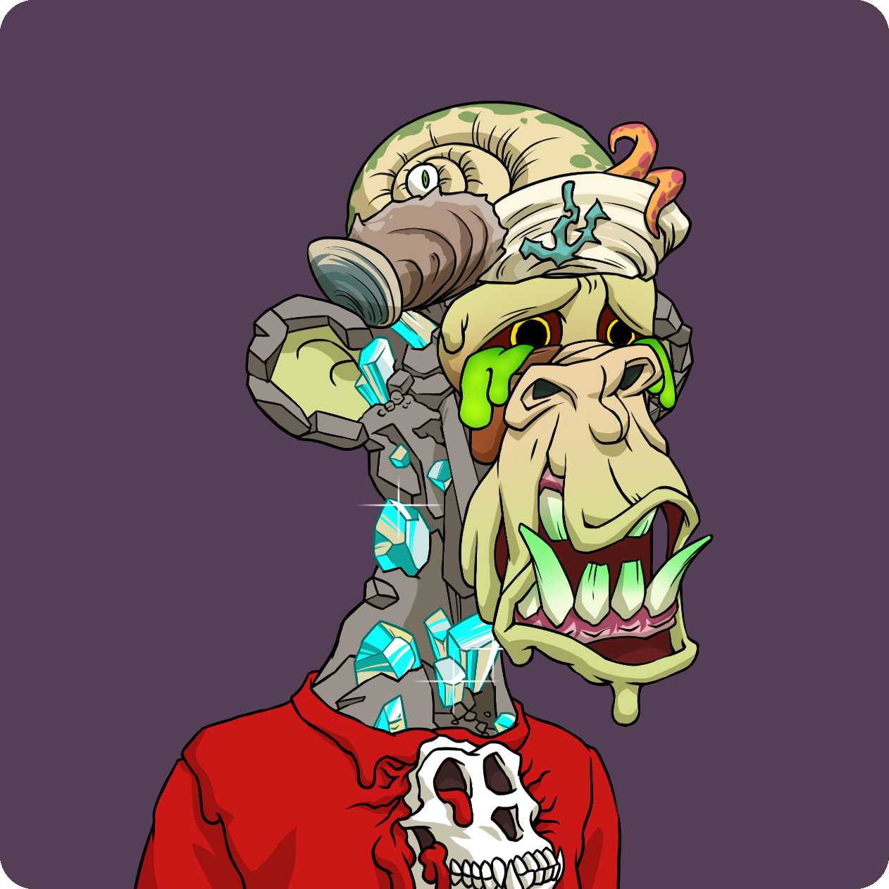 Yuga Labs - Mutant Ape Yacht Club - NFT # 8406