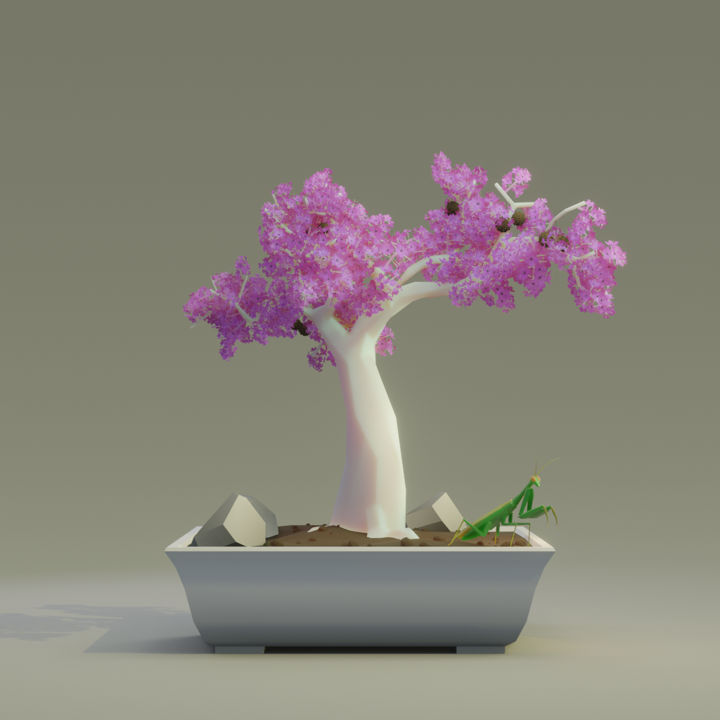 ZENFT Garden Society - Bonsai - Bonsai #8640 - NFT # 8640