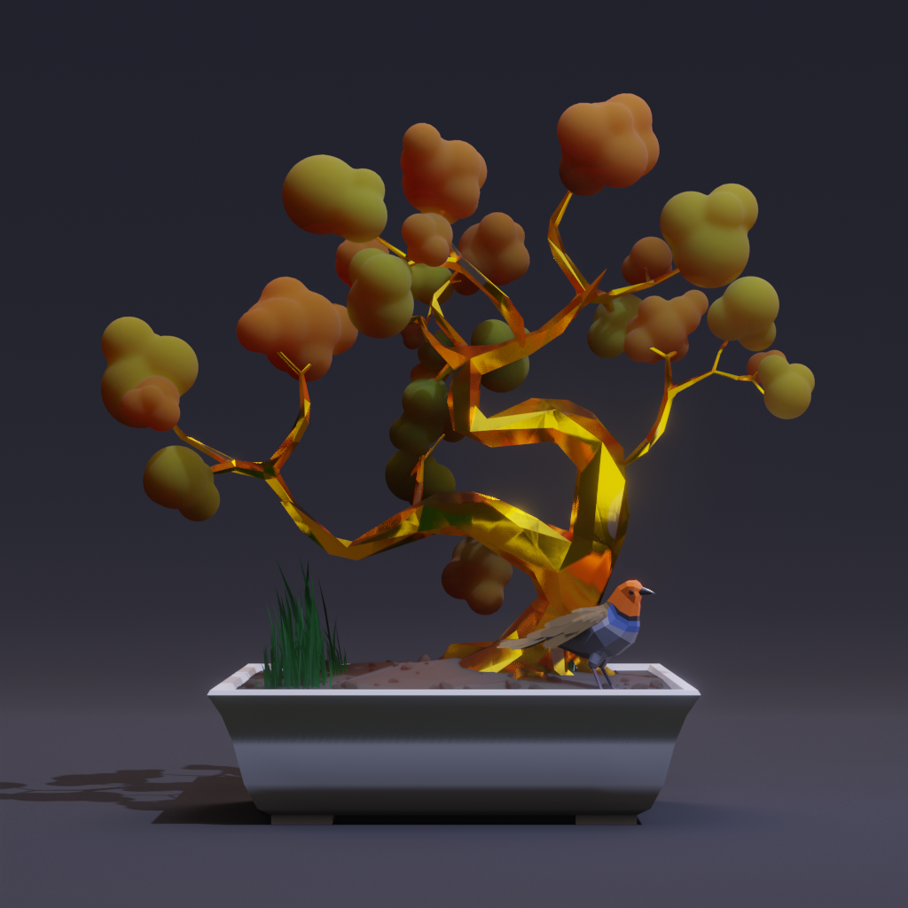 ZENFT Garden Society - Bonsai - Bonsai #8335 - NFT # 8335