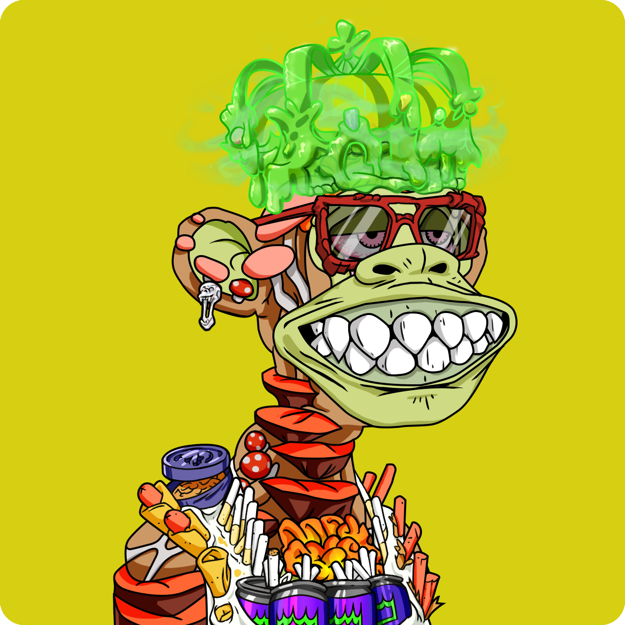 Yuga Labs - Mutant Ape Yacht Club - NFT # 12370