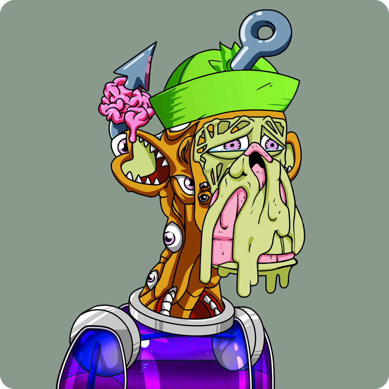 Yuga Labs - Mutant Ape Yacht Club - NFT # 13322