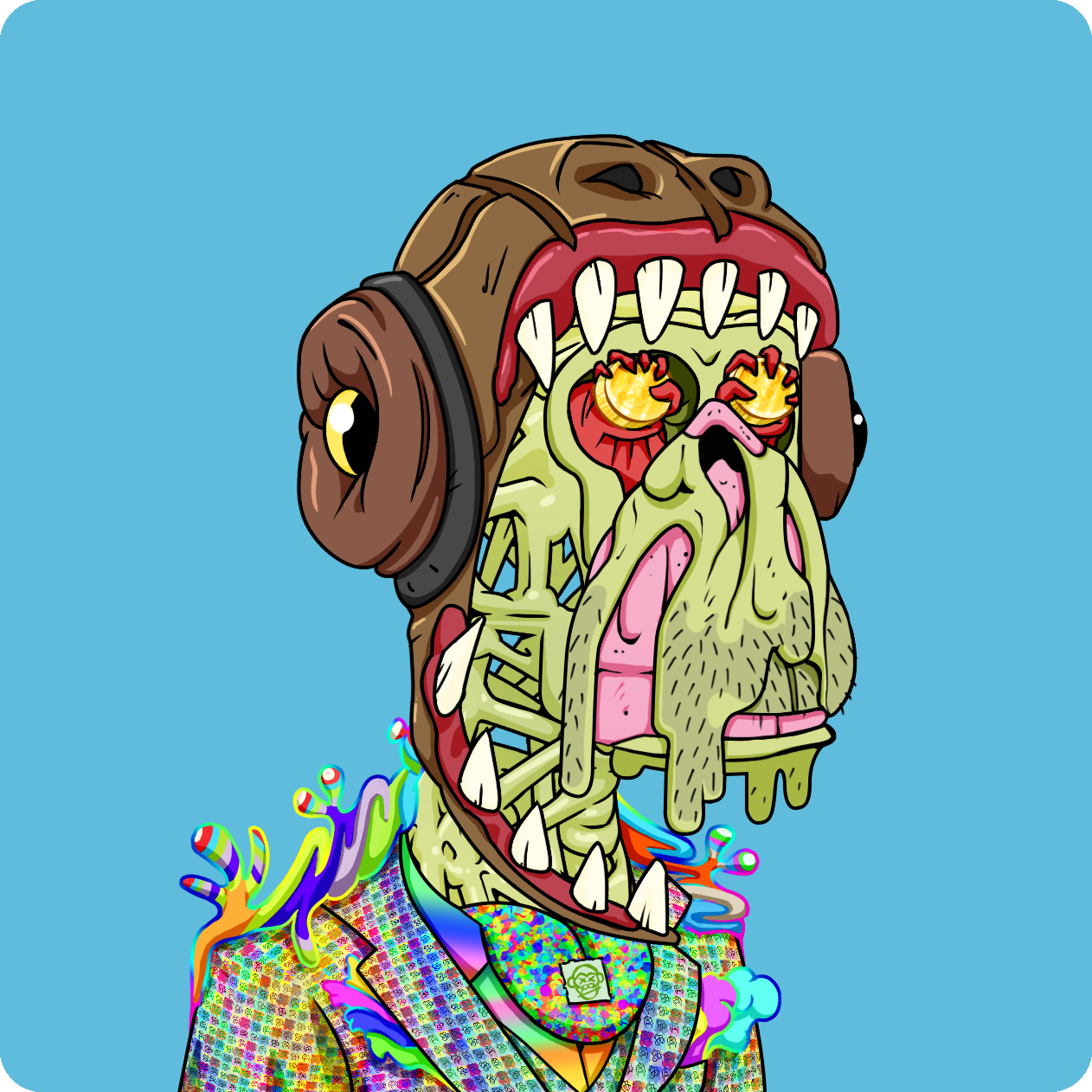 Yuga Labs - Mutant Ape Yacht Club - NFT # 10166